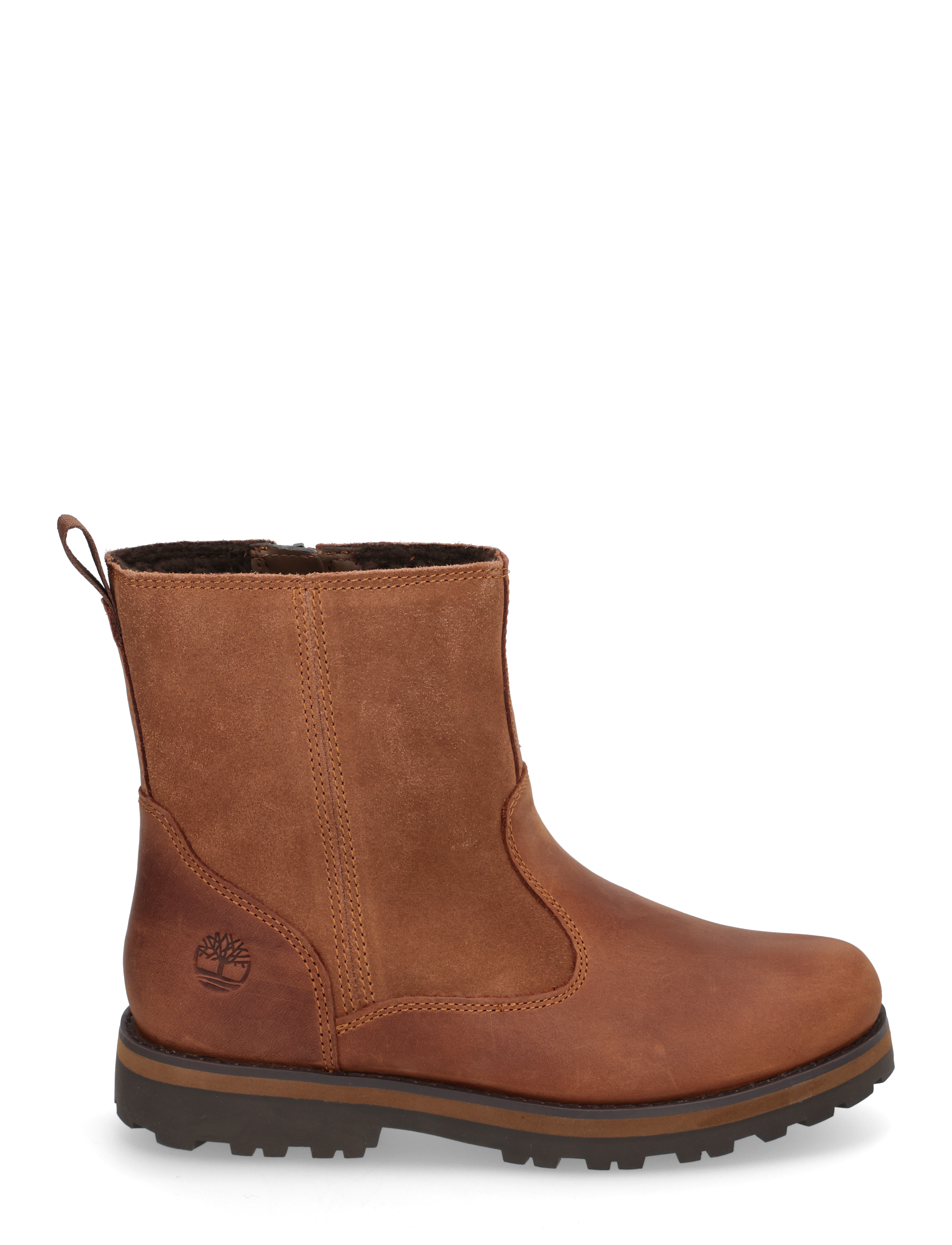 Timberland - Courma Kid MID WARM LINED BOOT MEDIUM BROWN - herbstschuhe - medium brown - 1