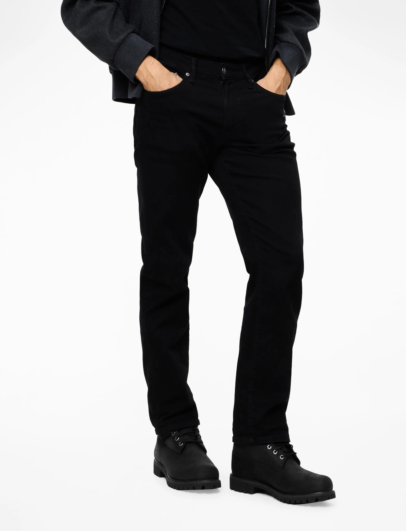 Timberland - 6 INCH LACE UP WATERPROOF BOOT - støvler med snøre - black - 3