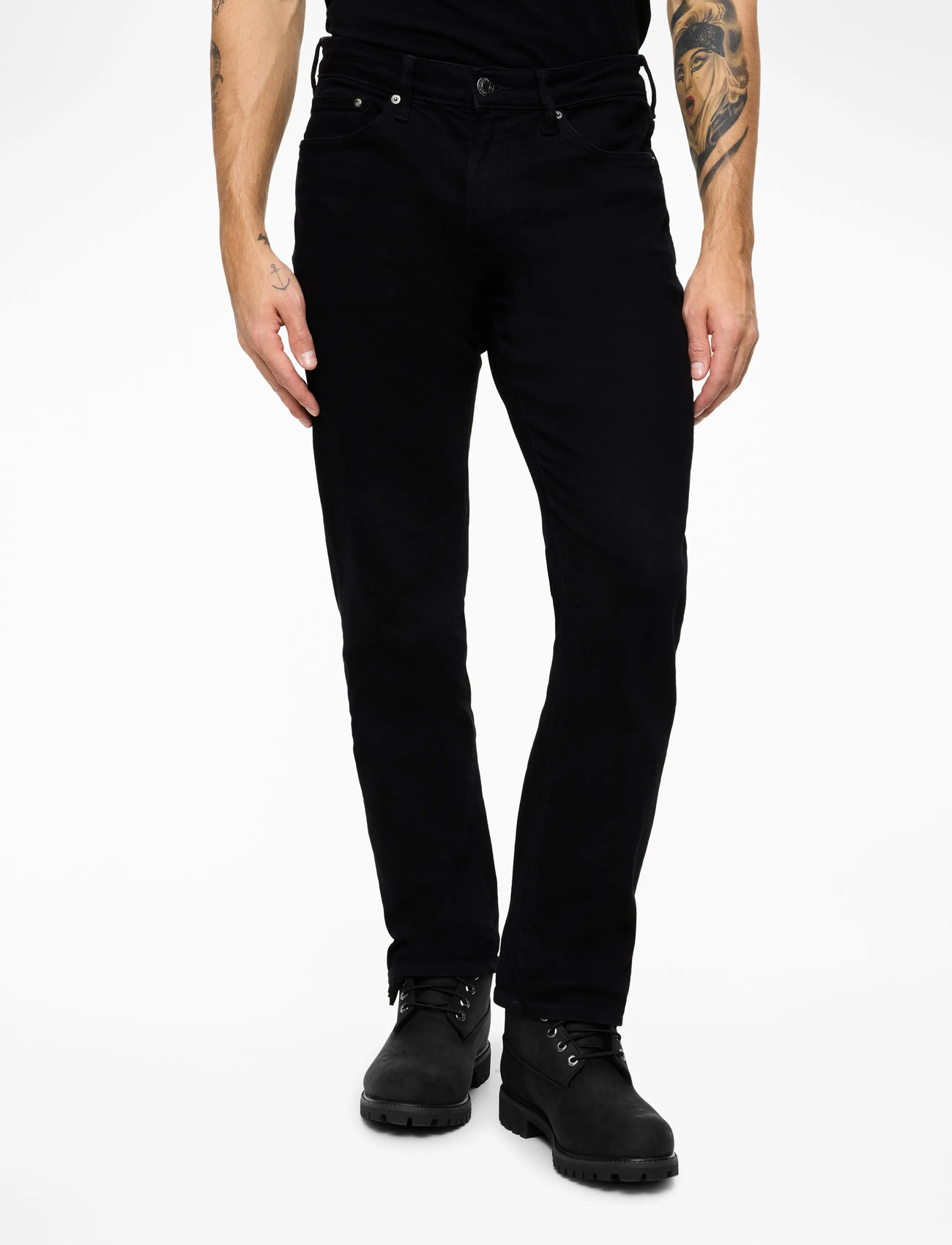 Timberland - 6 INCH LACE UP WATERPROOF BOOT - støvler med snøre - black - 0