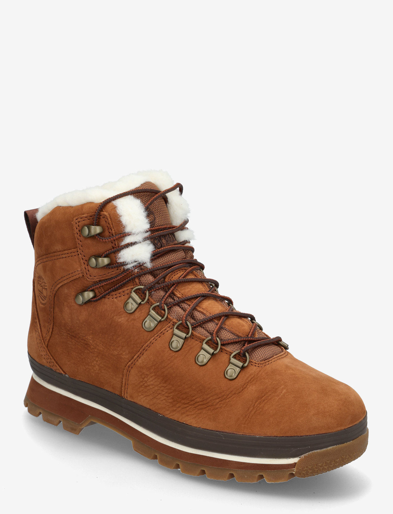 Timberland - MID WARM LINED WATERPROOF BOOT - winterschuhe - saddle - 0