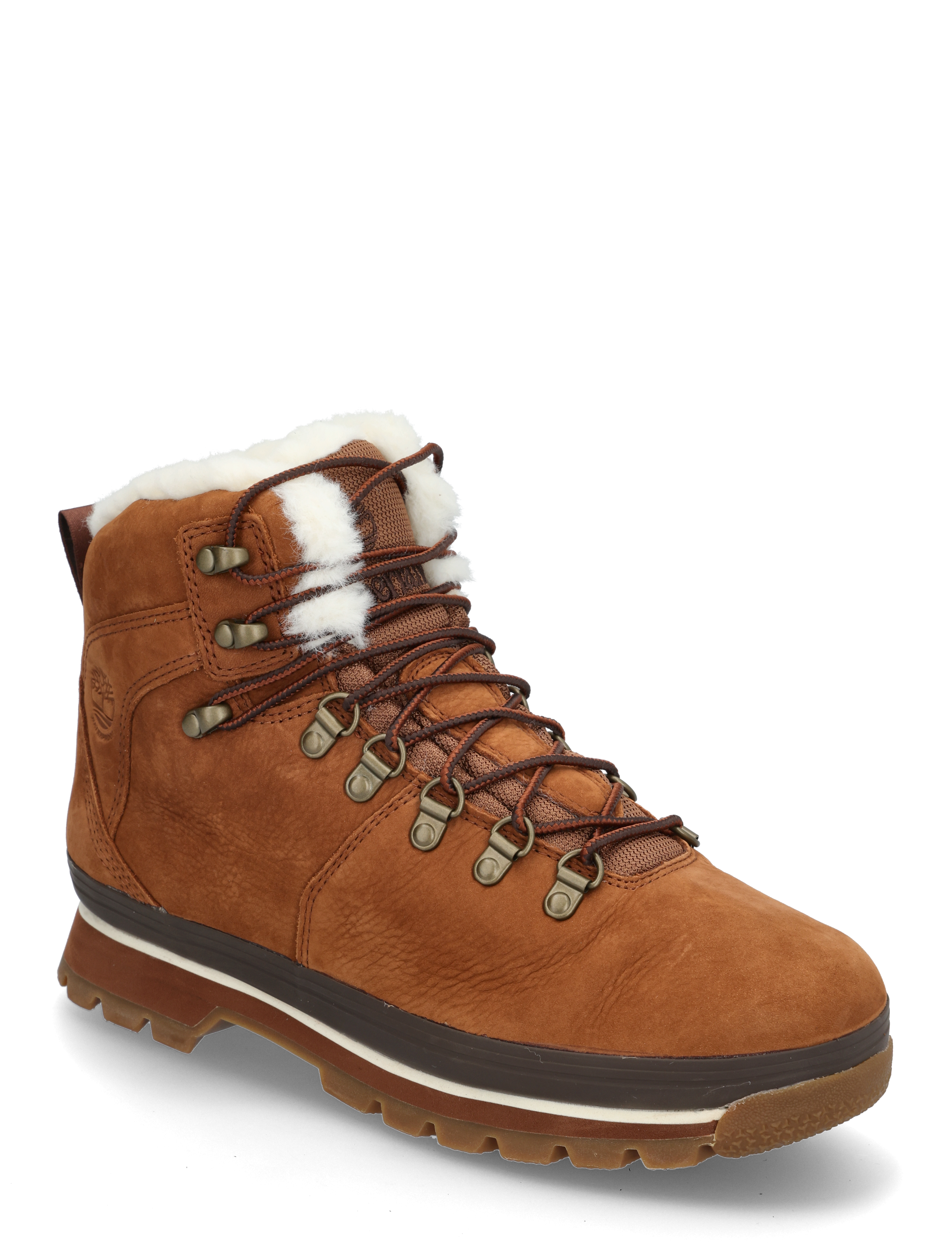 MID WARM LINED WATERPROOF BOOT - SADDLE