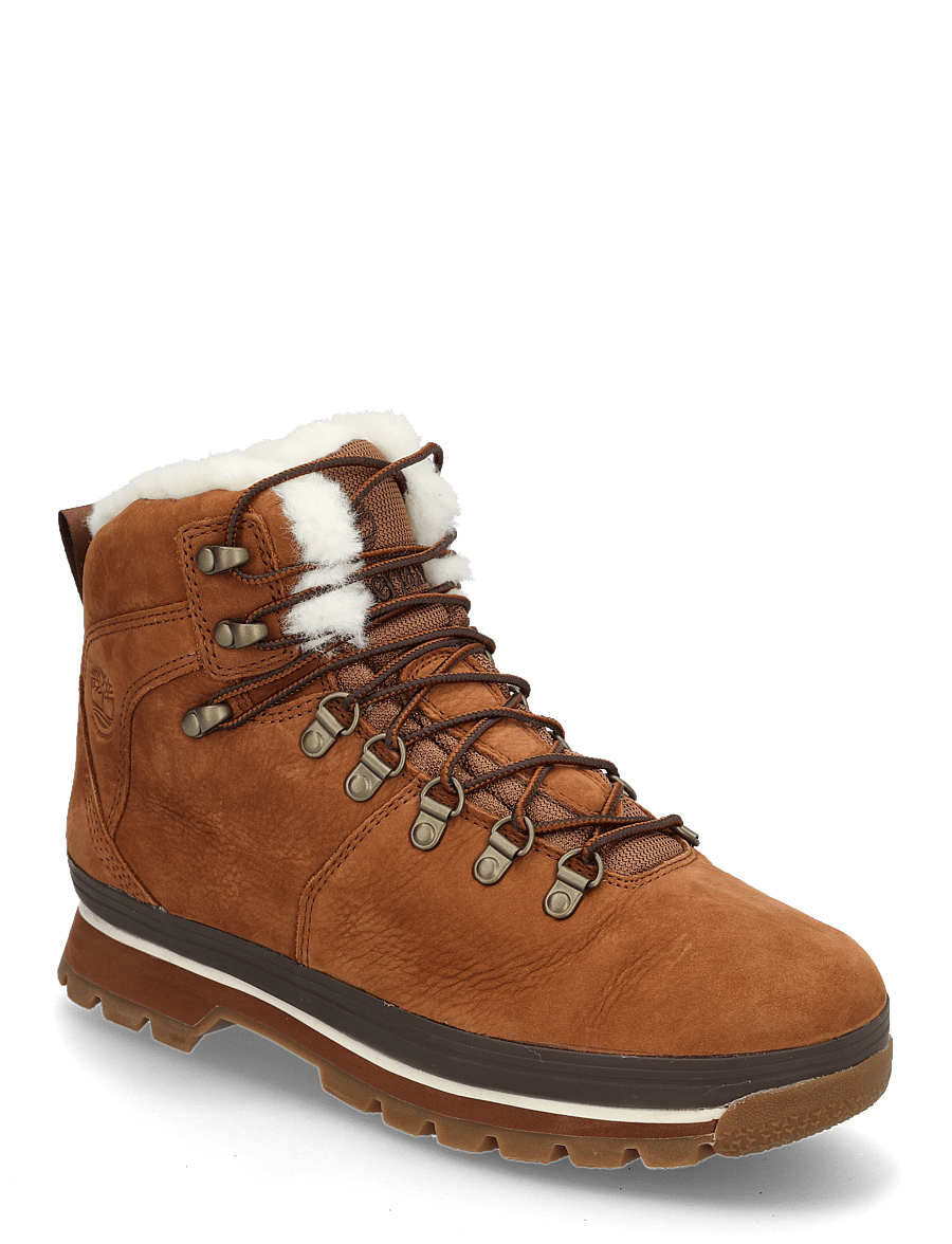 Timberland - MID WARM LINED WATERPROOF BOOT - winterschuhe - saddle - 0