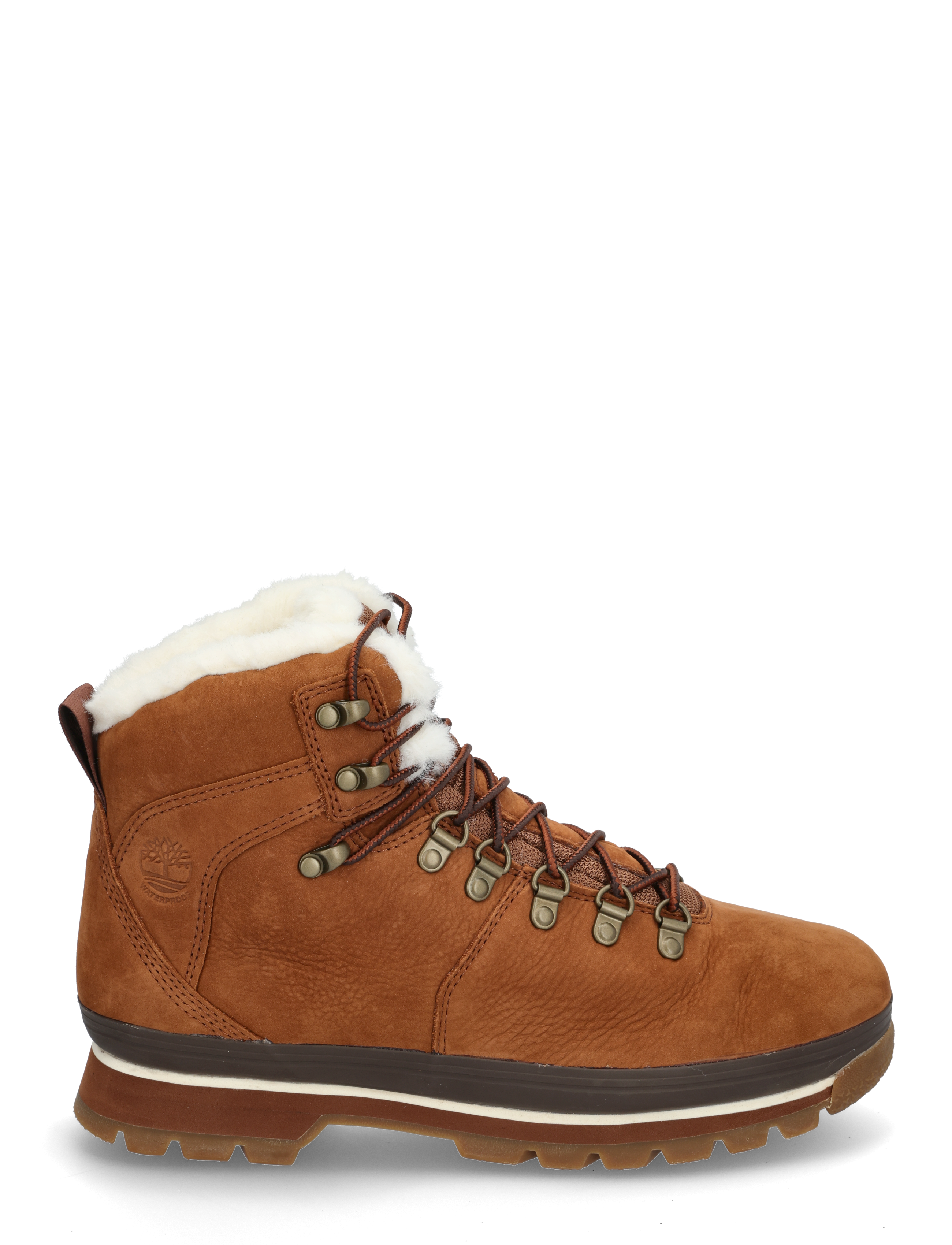 Timberland - MID WARM LINED WATERPROOF BOOT - winterschuhe - saddle - 1