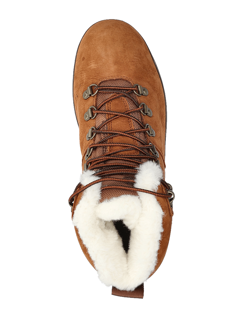 Timberland - MID WARM LINED WATERPROOF BOOT - winterschuhe - saddle - 3