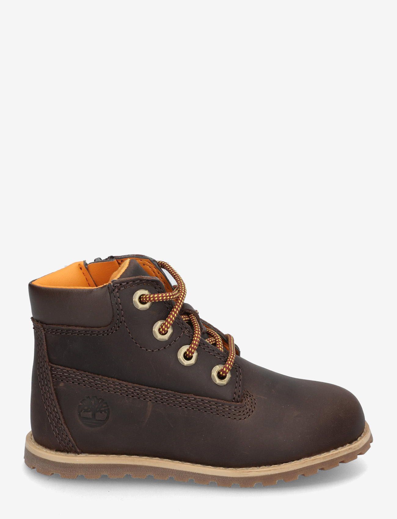 Timberland - MID LACE UP WITH ZIP BOOT - vinterstøvler - dark brown - 1