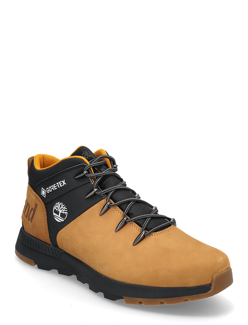 Timberland - MID LACE UP WATERPROOF SNEAKER - støvler med snøre - wheat - 0
