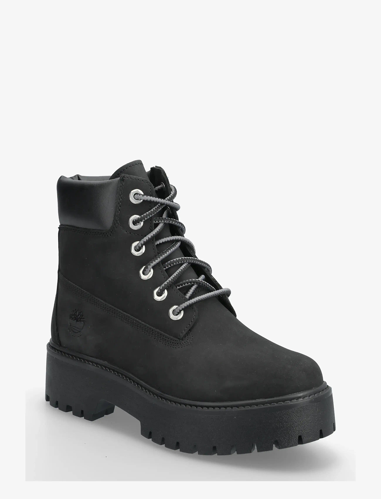 Timberland - 6 INCH LACE UP WATERPROOF BOOT - snørestøvler - jet black - 0