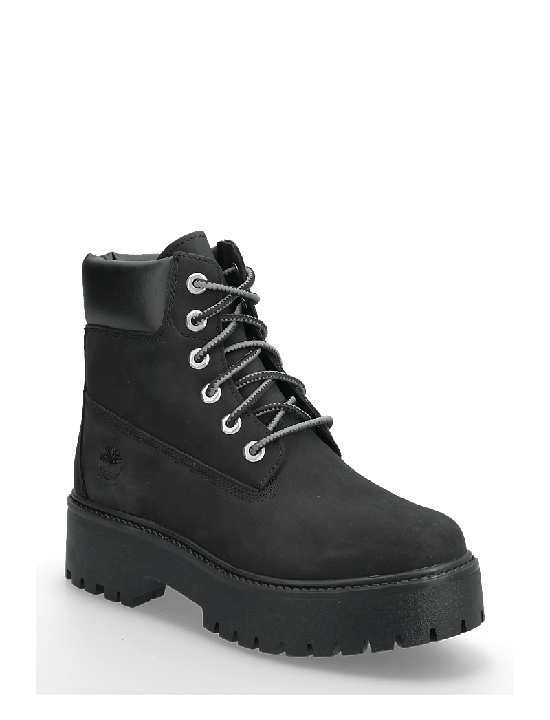 Timberland - 6 INCH LACE UP WATERPROOF BOOT - geschnürte stiefel - jet black - 0
