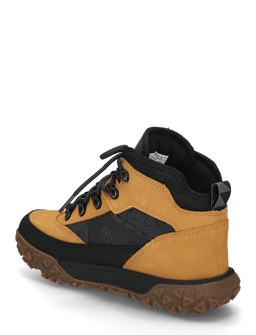 Timberland - MID LACE UP WATERPROOF BOOT - ziemas zābaki - wheat - 1