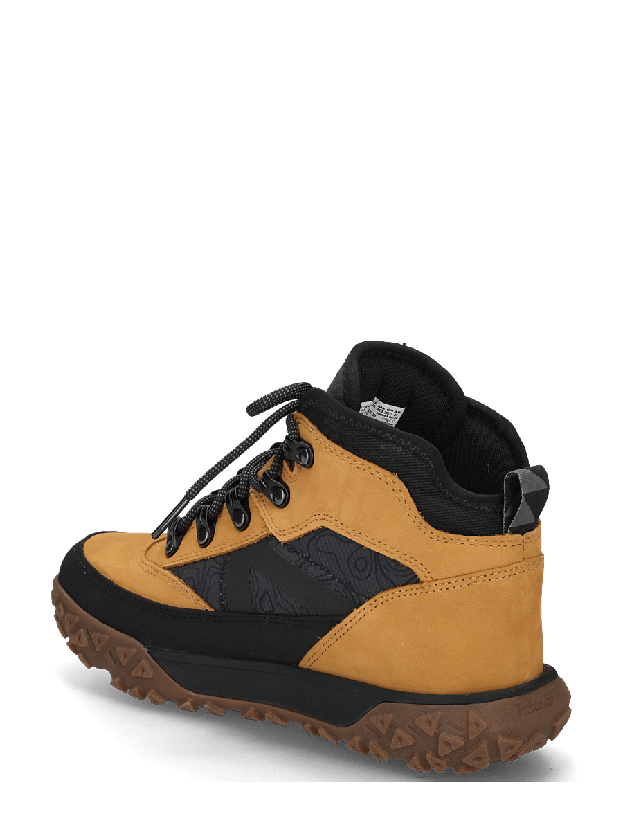 Timberland - MID LACE UP WATERPROOF BOOT - vinterstövlar - wheat - 1