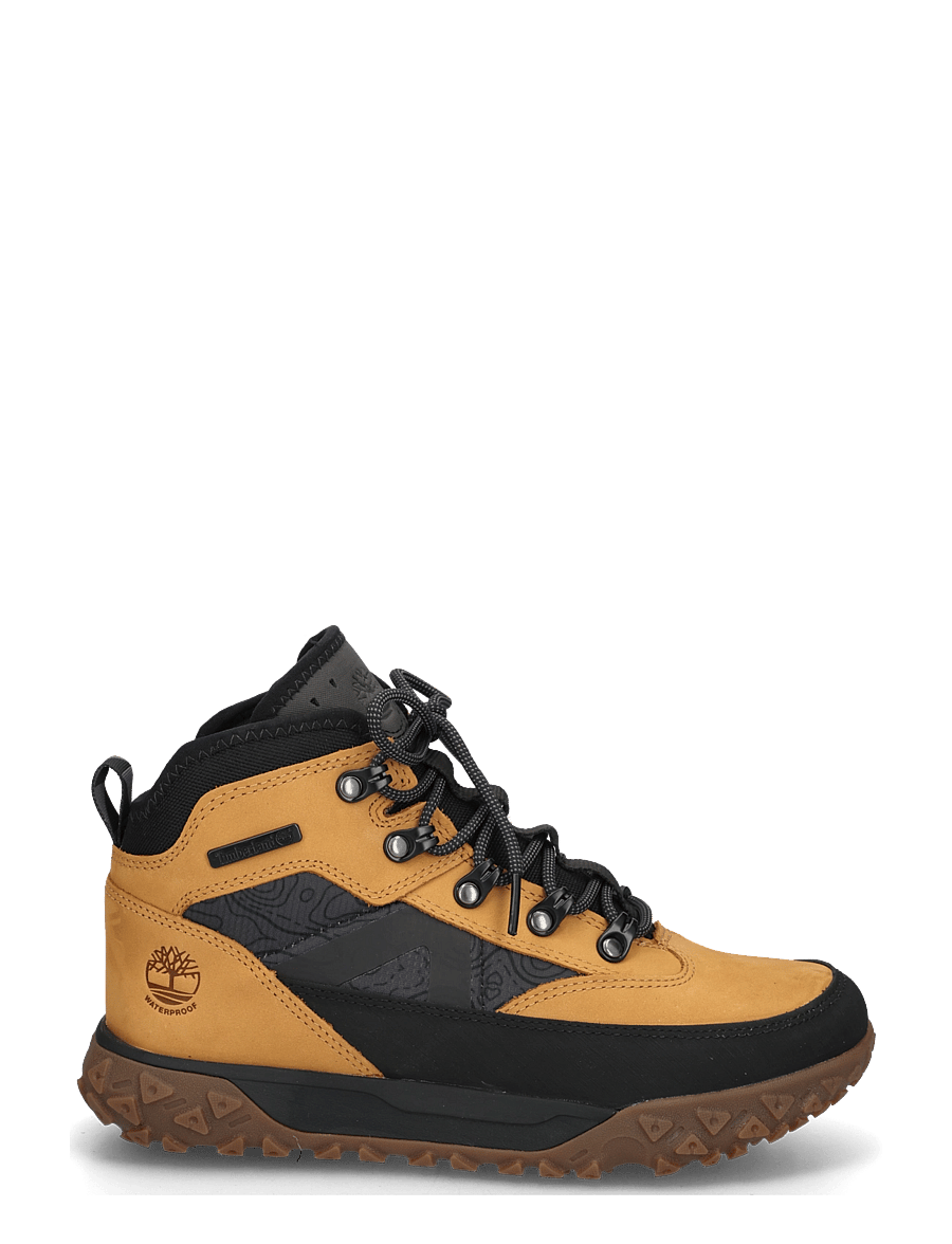 Timberland - MID LACE UP WATERPROOF BOOT - vinterstövlar - wheat - 2