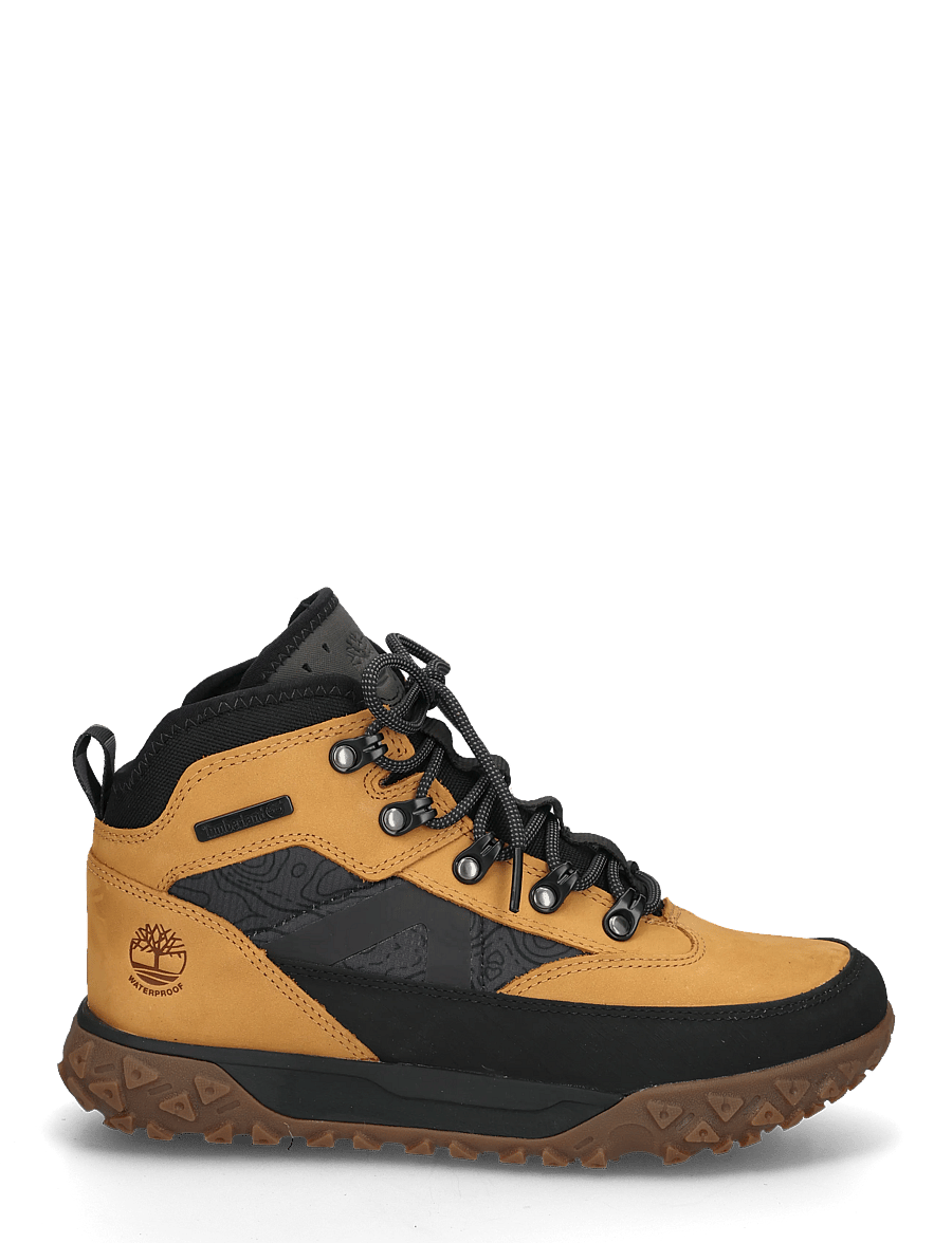 Timberland - MID LACE UP WATERPROOF BOOT - ziemas zābaki - wheat - 2