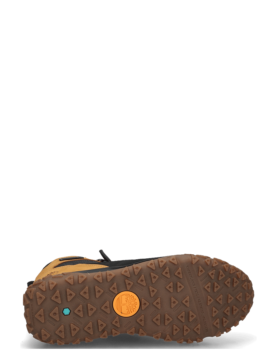 Timberland - MID LACE UP WATERPROOF BOOT - vinterstövlar - wheat - 4