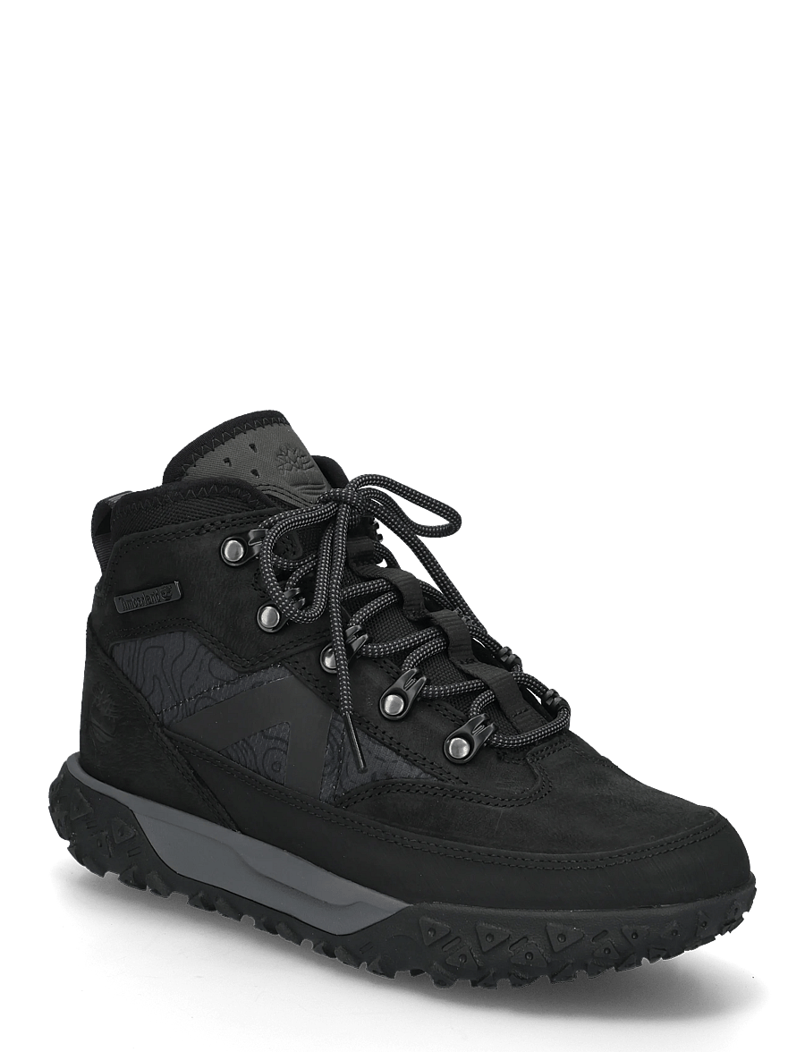 Timberland - MID LACE UP WATERPROOF BOOT - winterstiefel - jet black - 0