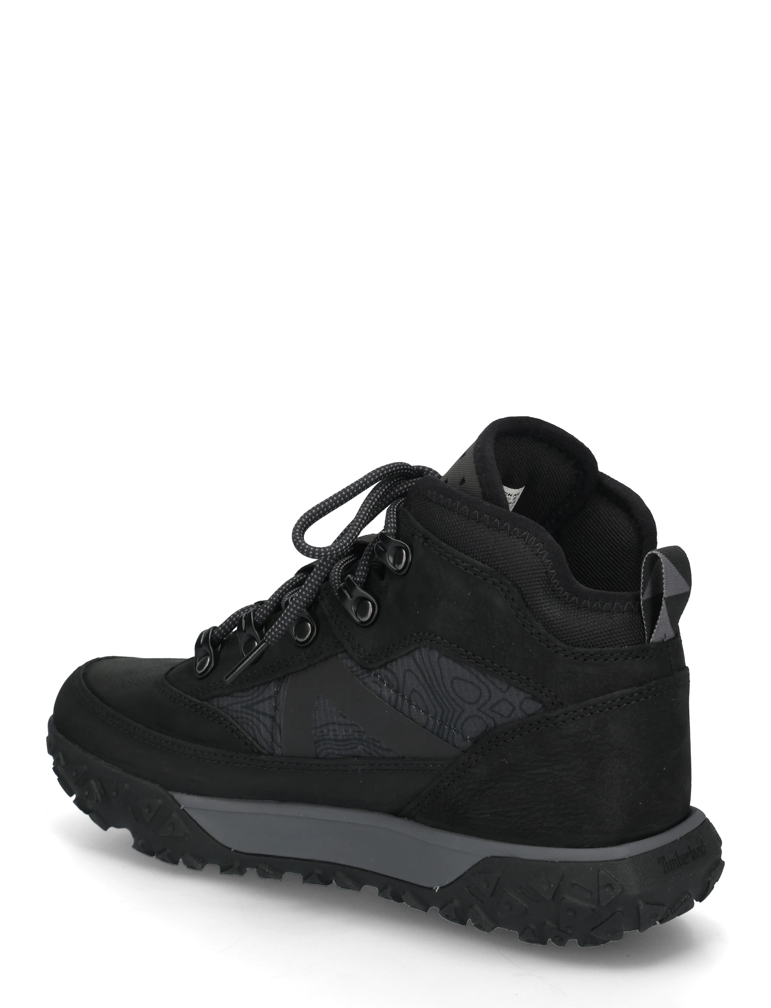 Timberland - MID LACE UP WATERPROOF BOOT - winterstiefel - jet black - 1
