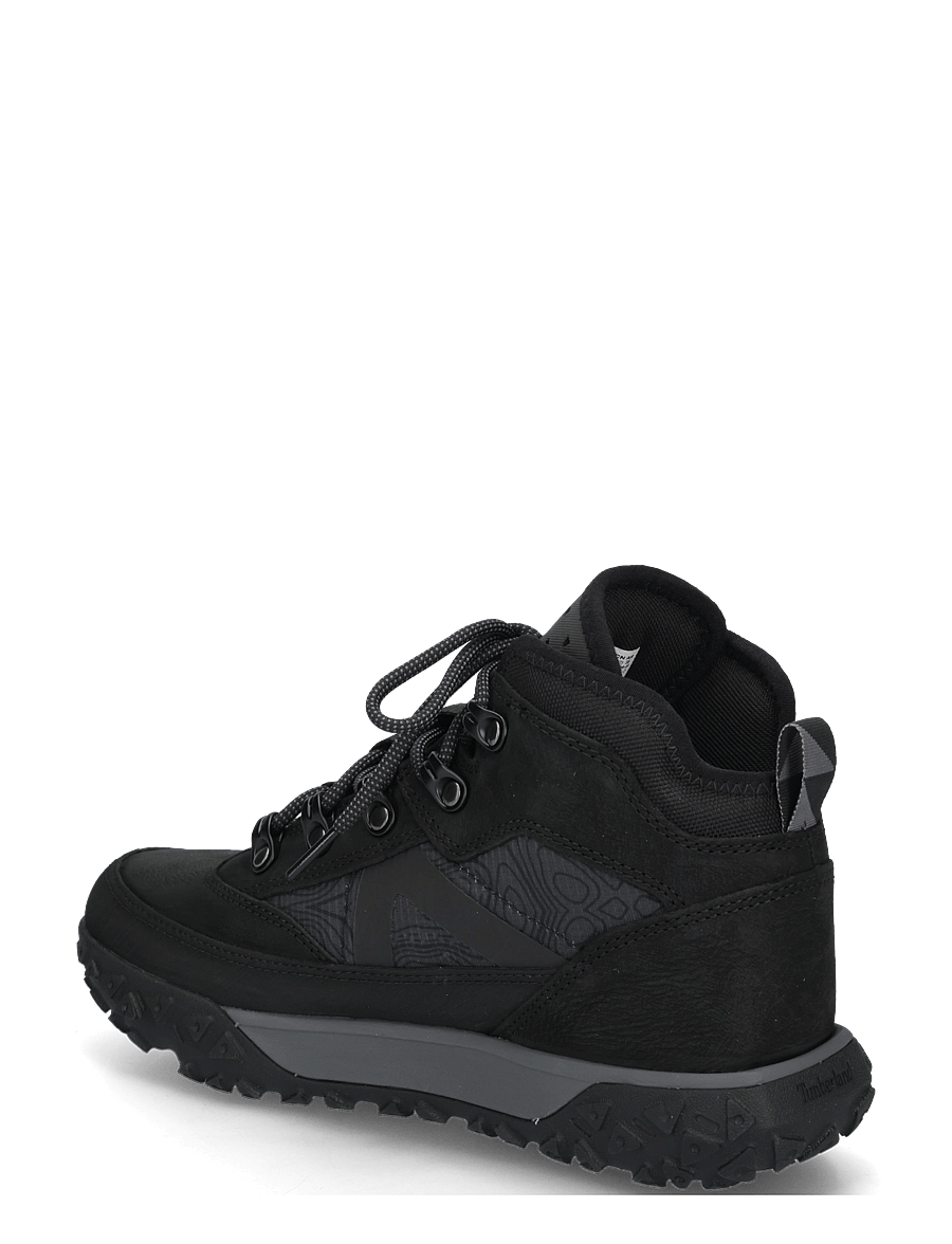 Timberland - MID LACE UP WATERPROOF BOOT - vinterstövlar - jet black - 1