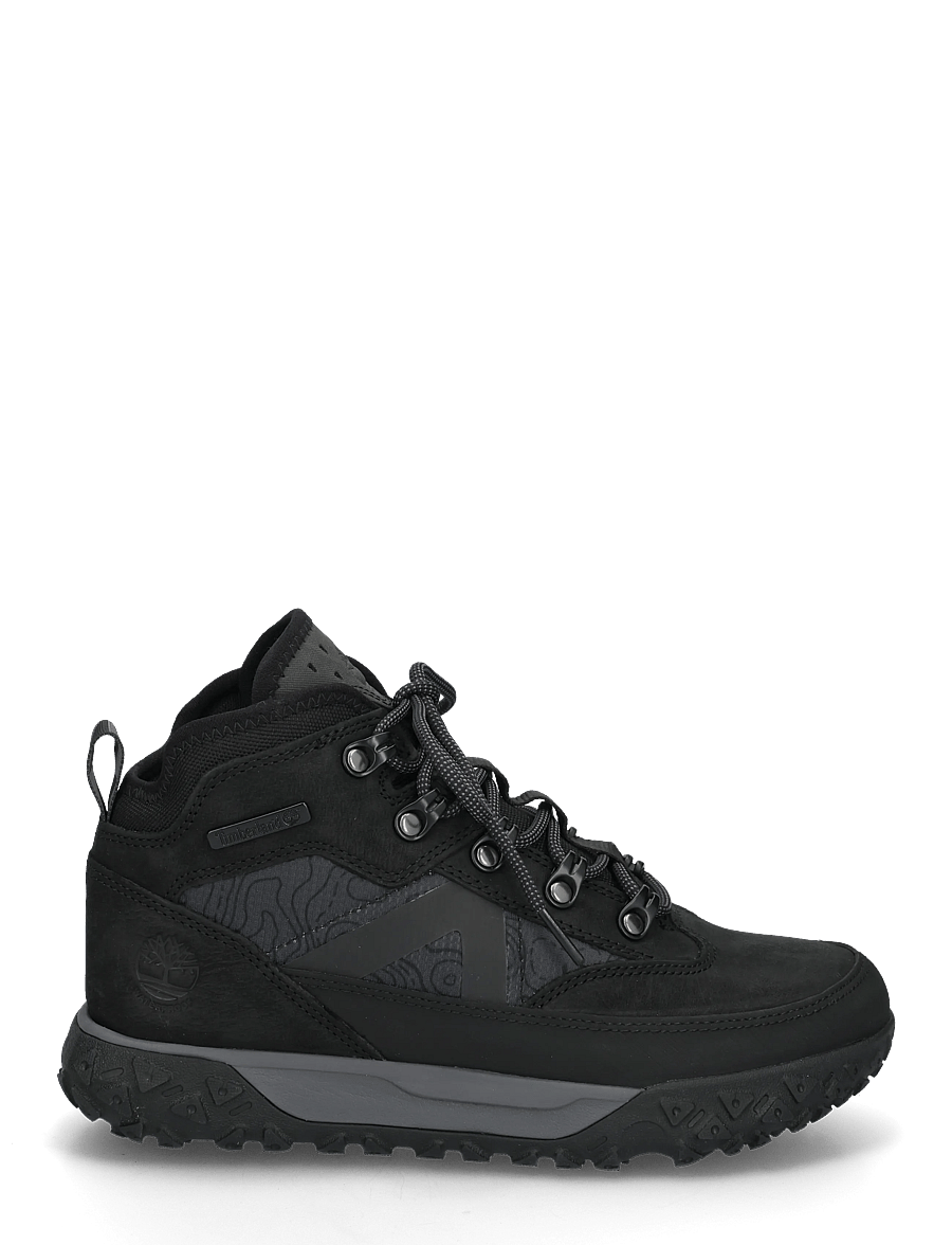 Timberland - MID LACE UP WATERPROOF BOOT - winterstiefel - jet black - 2