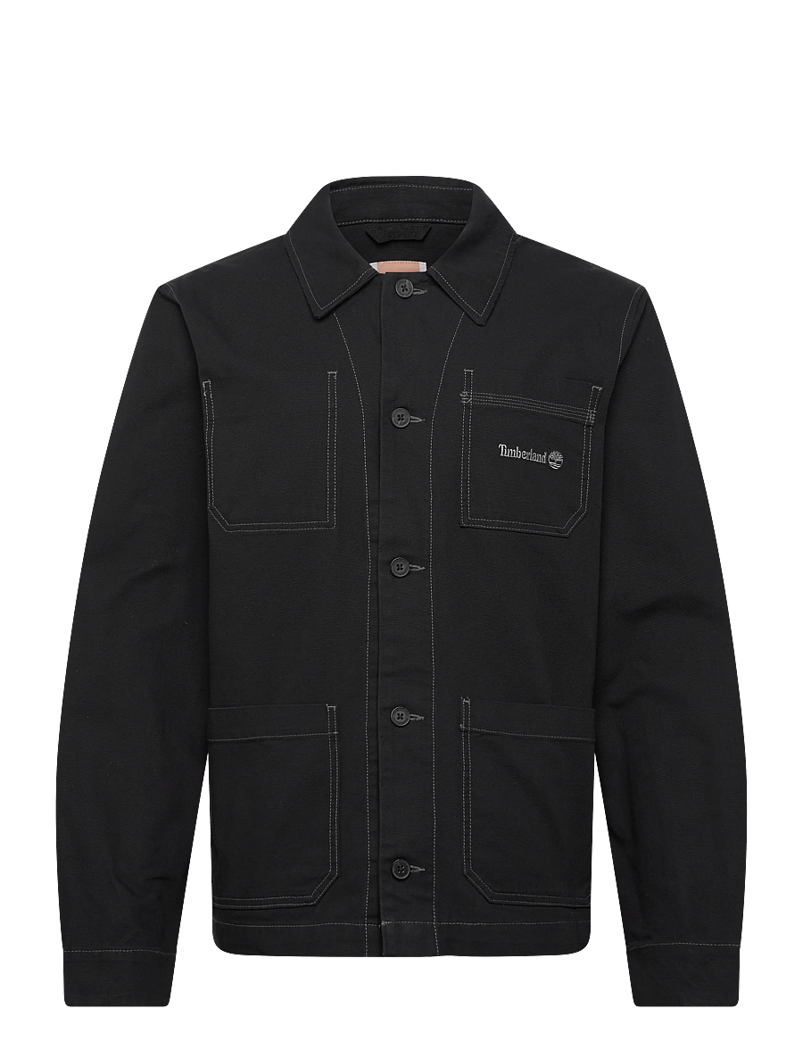 Timberland - Chore Canvas Jacket BLACK - rudens jakas - black - 1