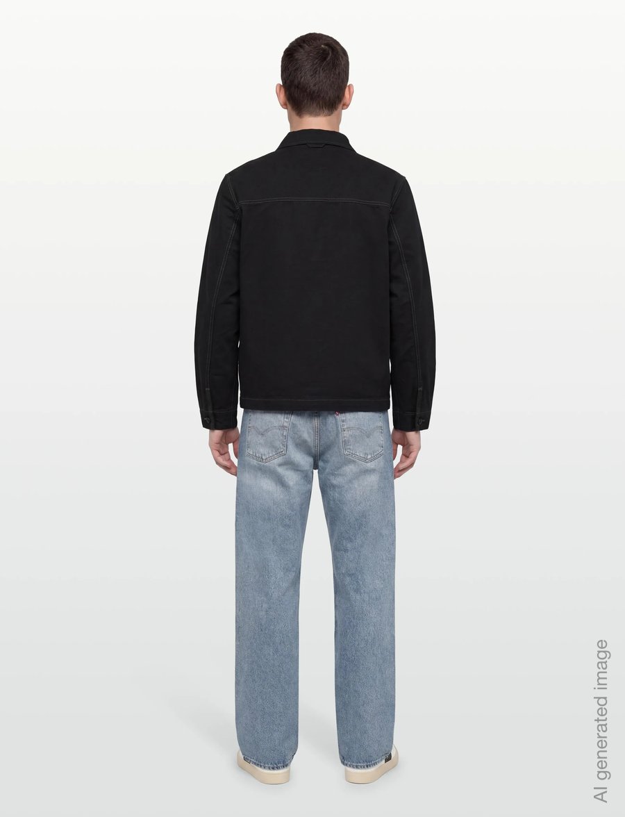 Timberland - Chore Canvas Jacket BLACK - rudens jakas - black - 4