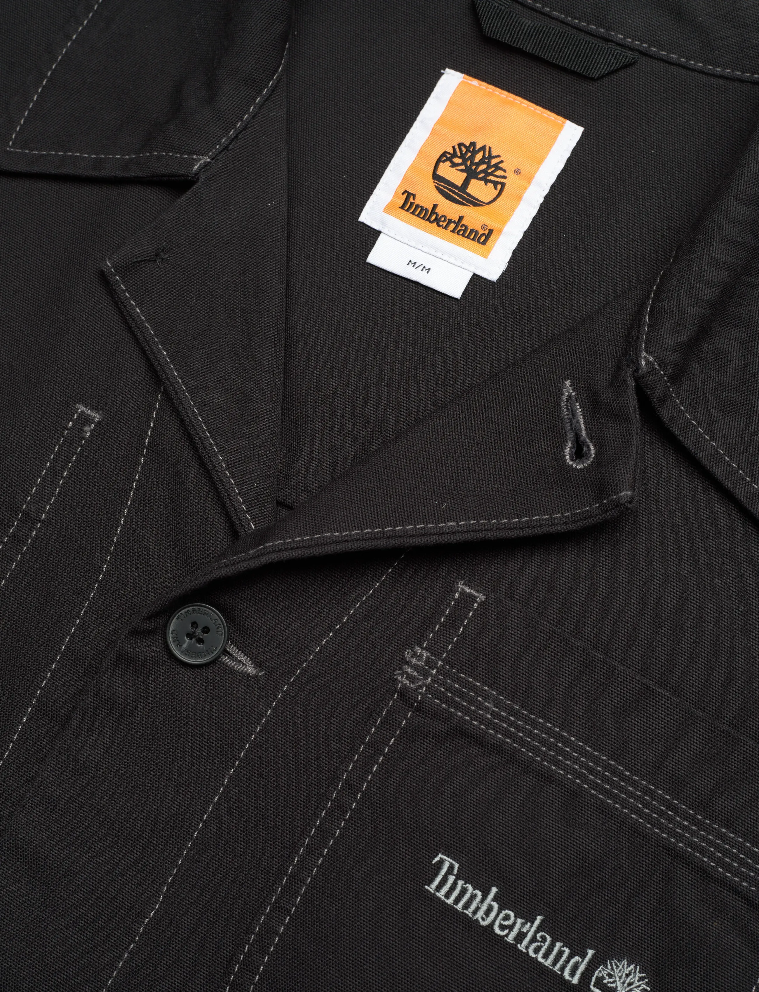 Timberland - Chore Canvas Jacket BLACK - vårjackor - black - 5
