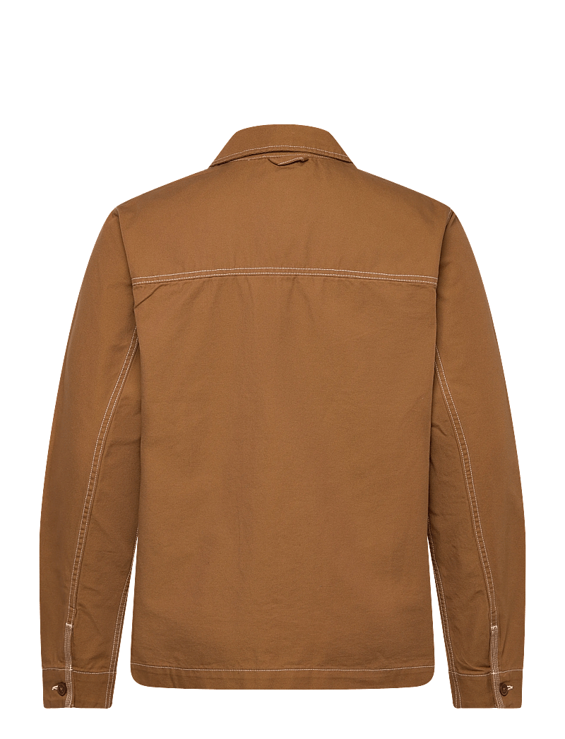 Timberland - Chore Canvas Jacket DARK WHEAT BOOT - spring jackets - dark brown - 1