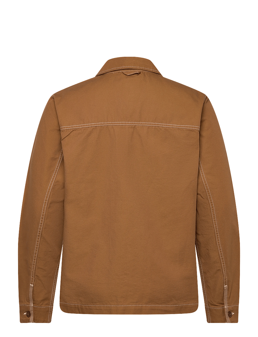 Timberland - Chore Canvas Jacket DARK WHEAT BOOT - fall jackets - dark brown - 2