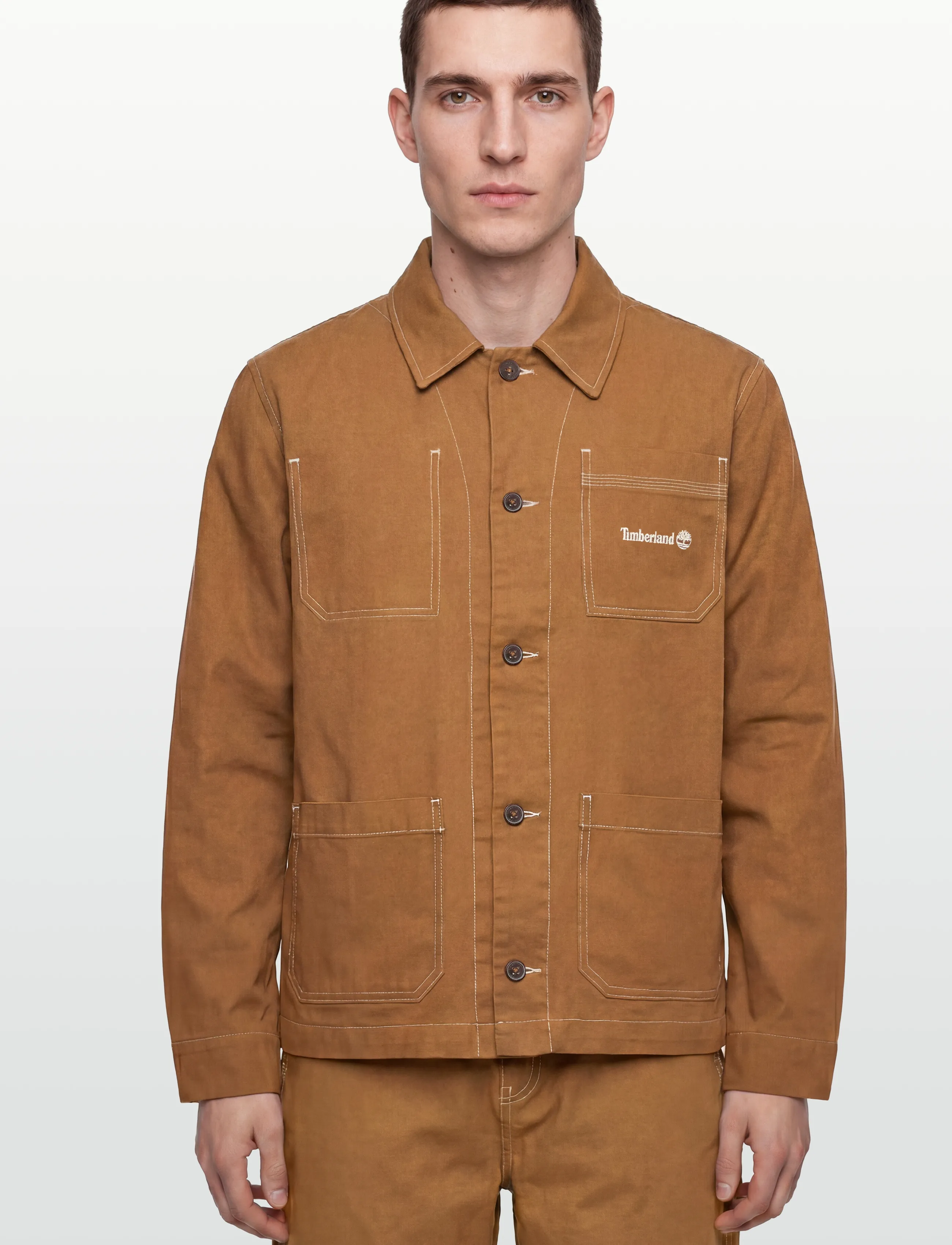 Chore Canvas Jacket Dark Wheat Boot 2
