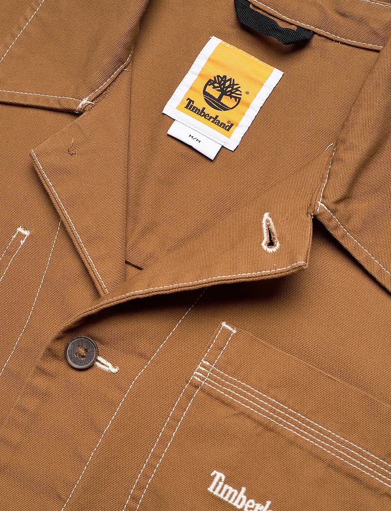 Timberland - Chore Canvas Jacket DARK WHEAT BOOT - spring jackets - dark brown - 2