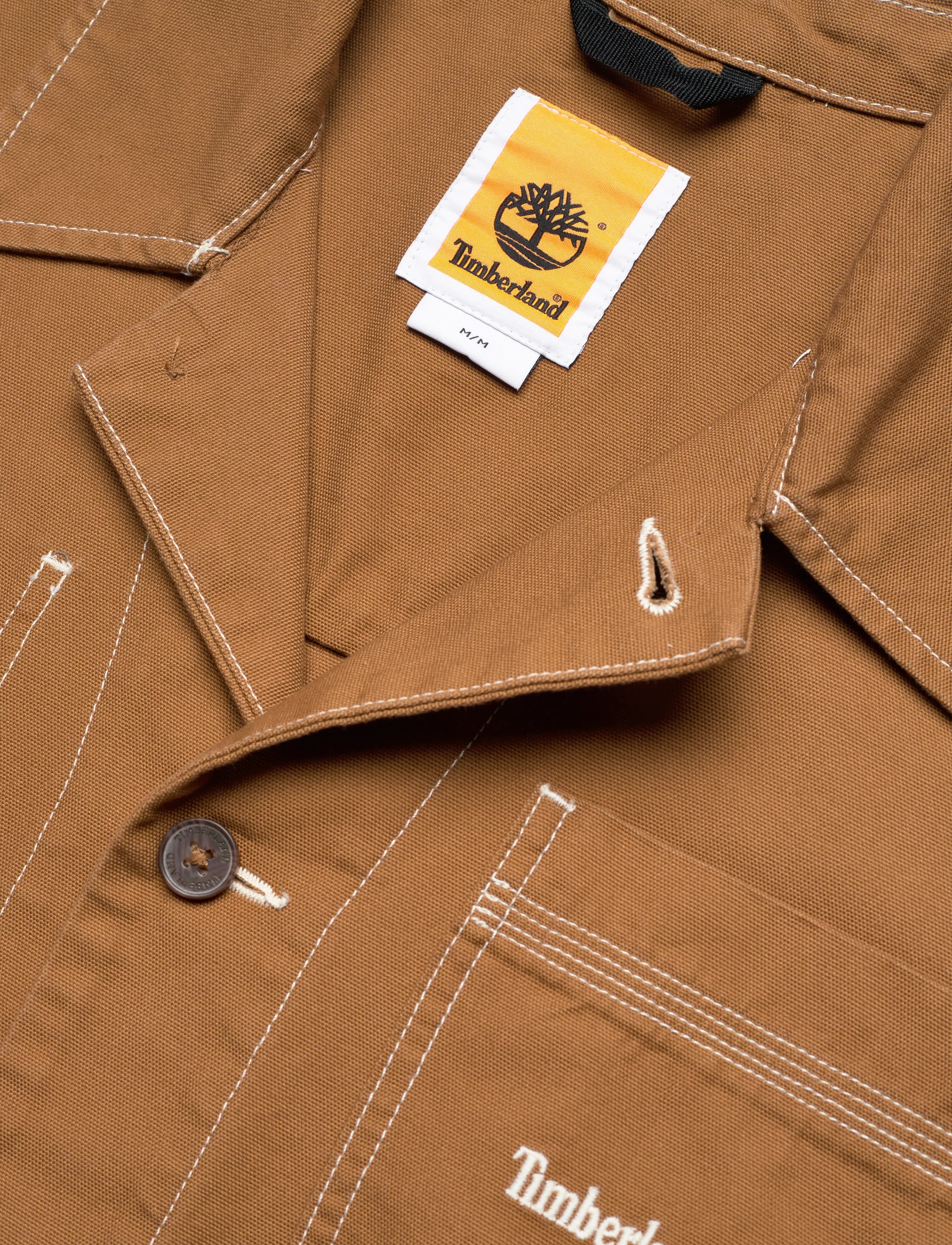 Timberland - Chore Canvas Jacket DARK WHEAT BOOT - vorjakkar - dark brown - 5