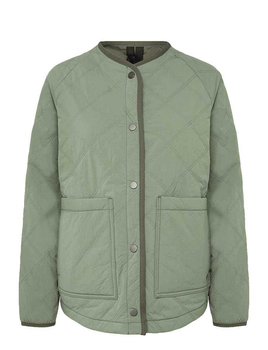 Timberland - Water Repellent Quilted Jacket - quilted jackets - deep lichen grn - 0
