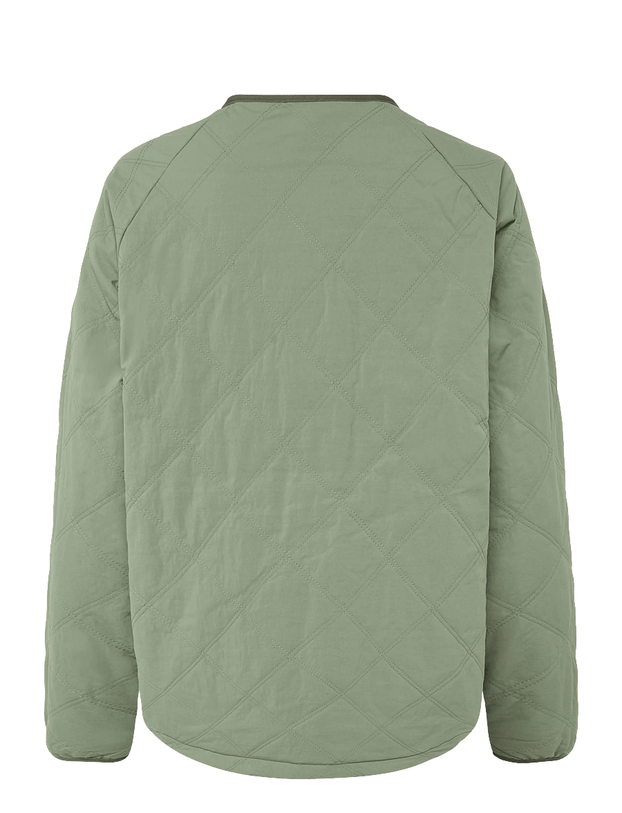 Timberland - Water Repellent Quilted Jacket - quilted jackets - deep lichen grn - 1