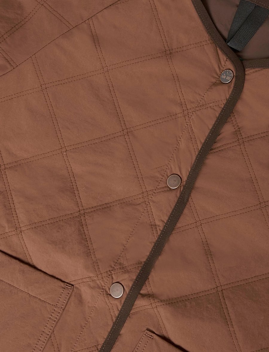 Timberland - Water Repellent Quilted Jacket - vinterjakker - brownout - 2
