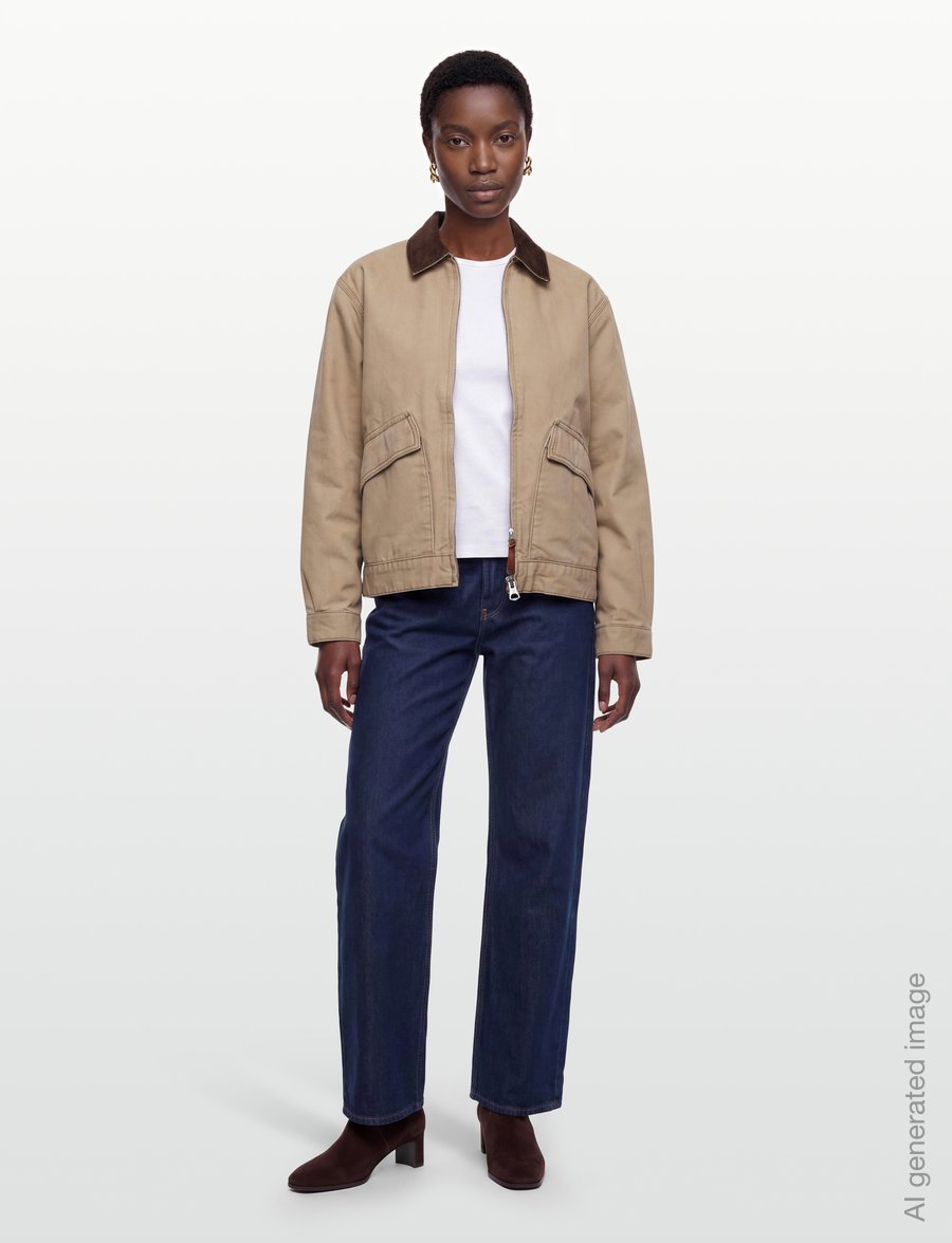 Timberland - Washed Canvas Jacket 2.0 - utilityjackor - tannin - 0