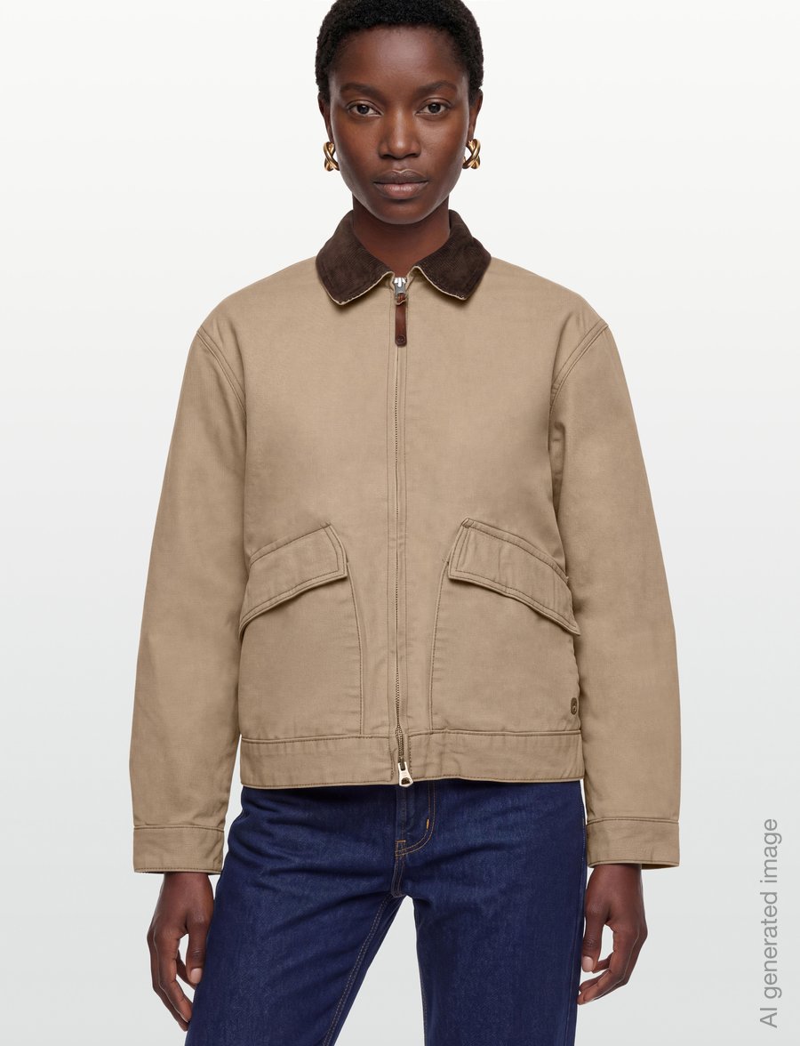 Timberland - Washed Canvas Jacket 2.0 - utilityjackor - tannin - 3