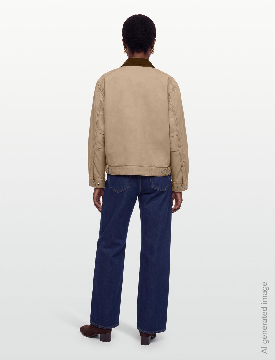 Timberland - Washed Canvas Jacket 2.0 - utilityjackor - tannin - 4