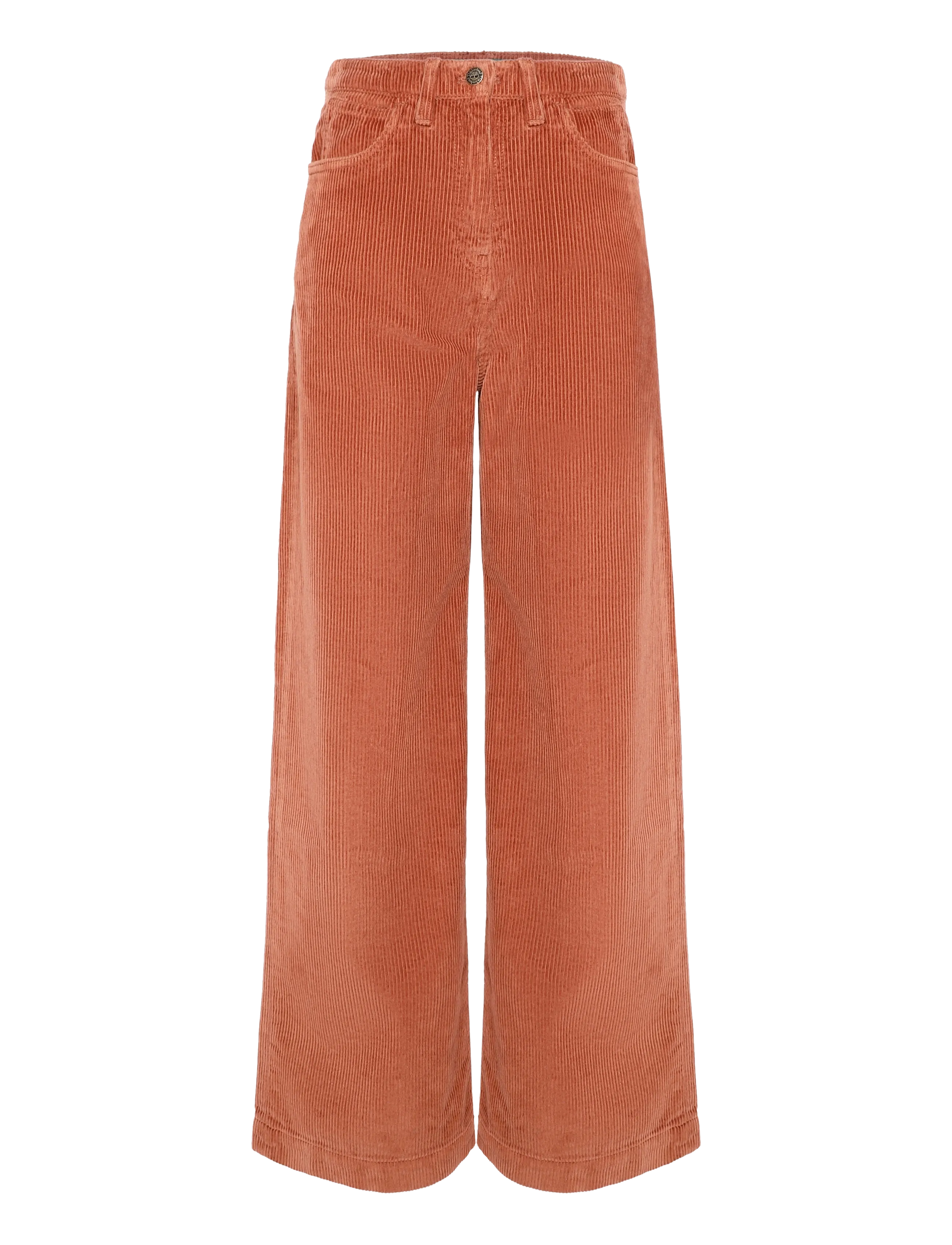 Timberland Corduroy Wide-Leg Pants - Bukser - BROWNOUT / brown