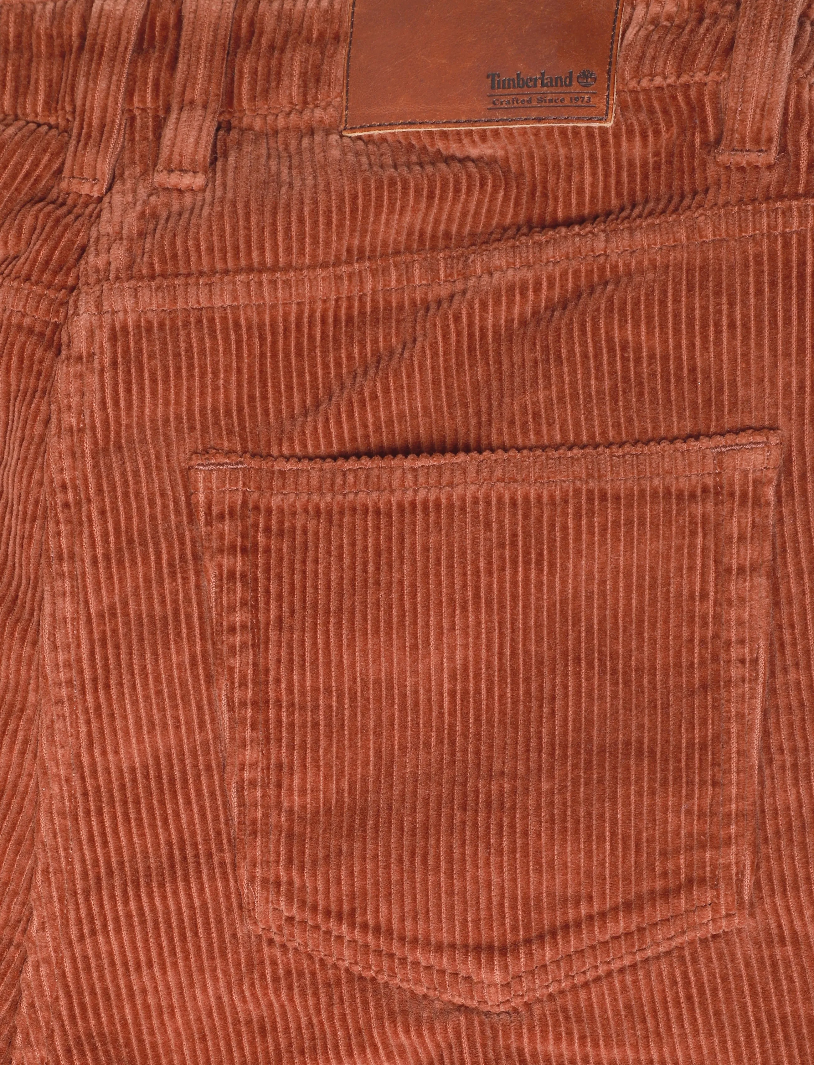 Timberland - Corduroy Wide-Leg Pants - fløjlsbukser - brownout - 2