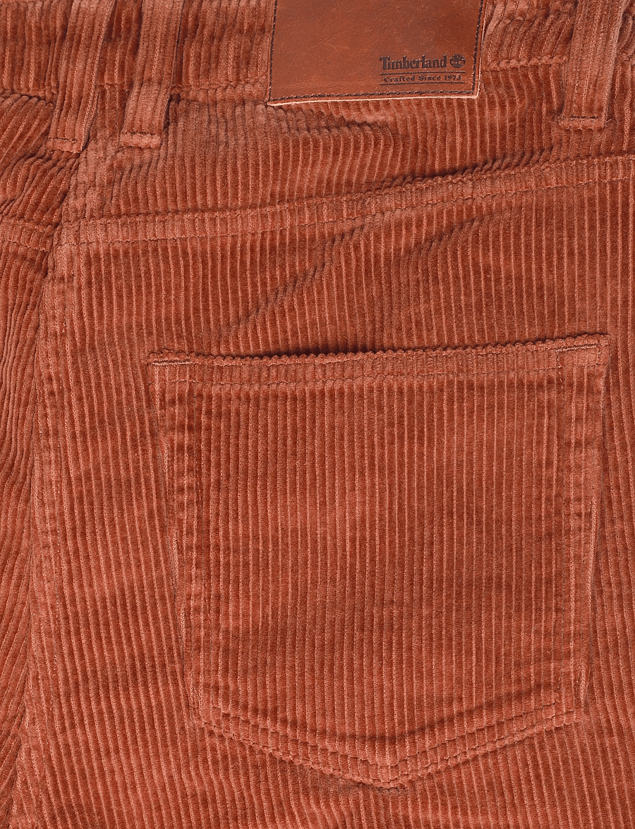 Timberland - Corduroy Wide-Leg Pants - fløjlsbukser - brownout - 2