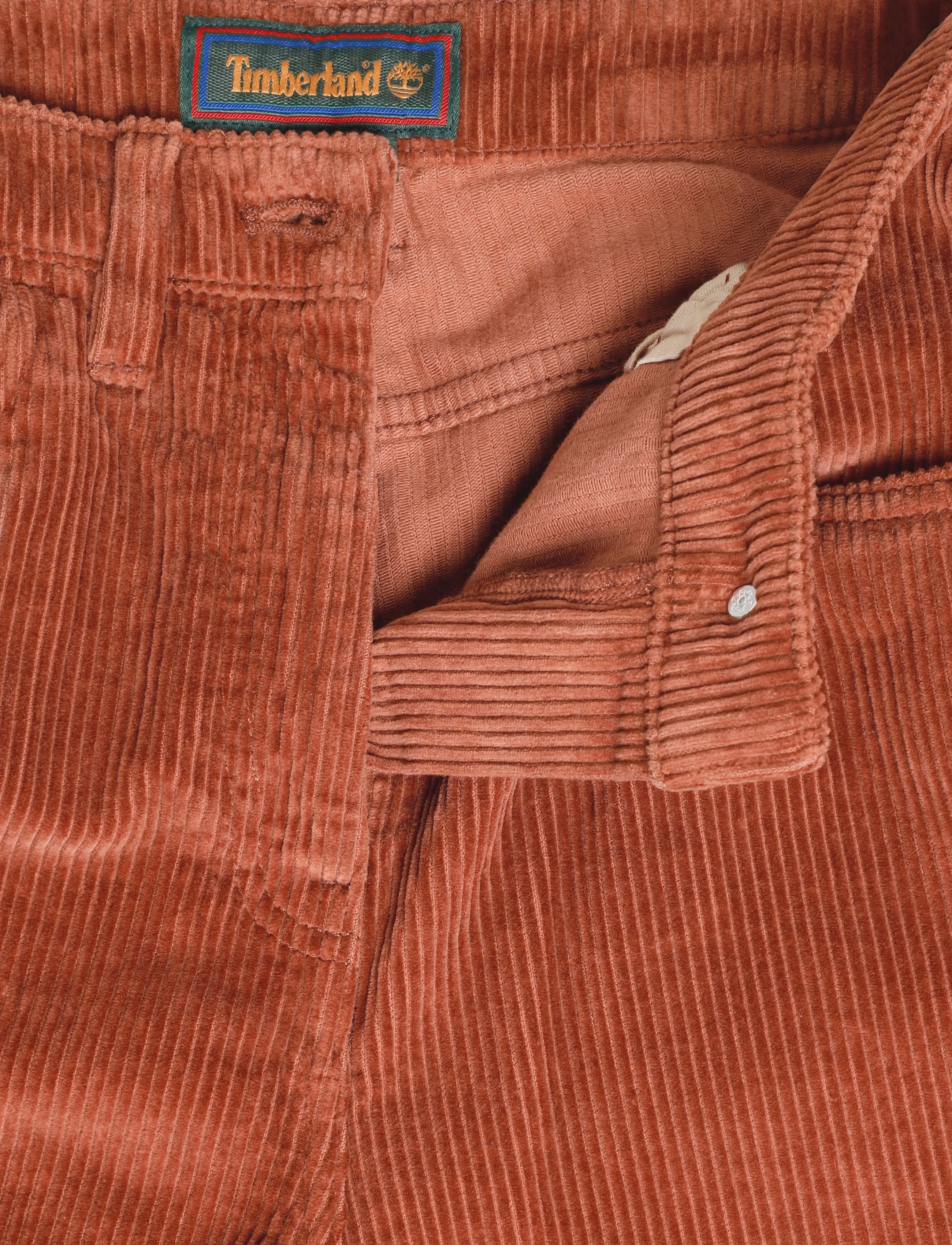 Timberland - Corduroy Wide-Leg Pants - fløjlsbukser - brownout - 3
