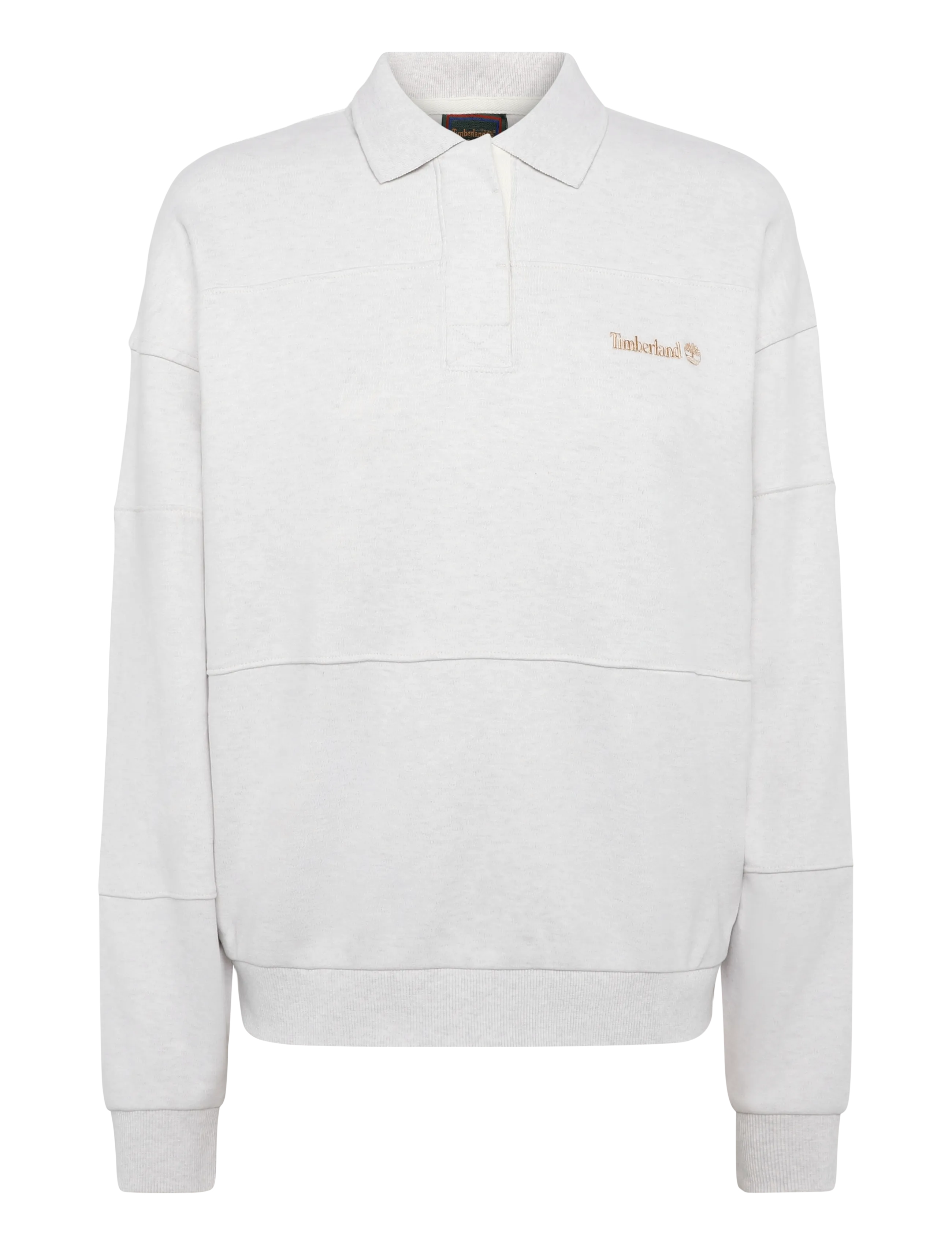 Timberland Rugby Polo Sweatshirt, XXL, Cream, Sweatshirts & Hættetrøjer > Sweatshirts, Dame