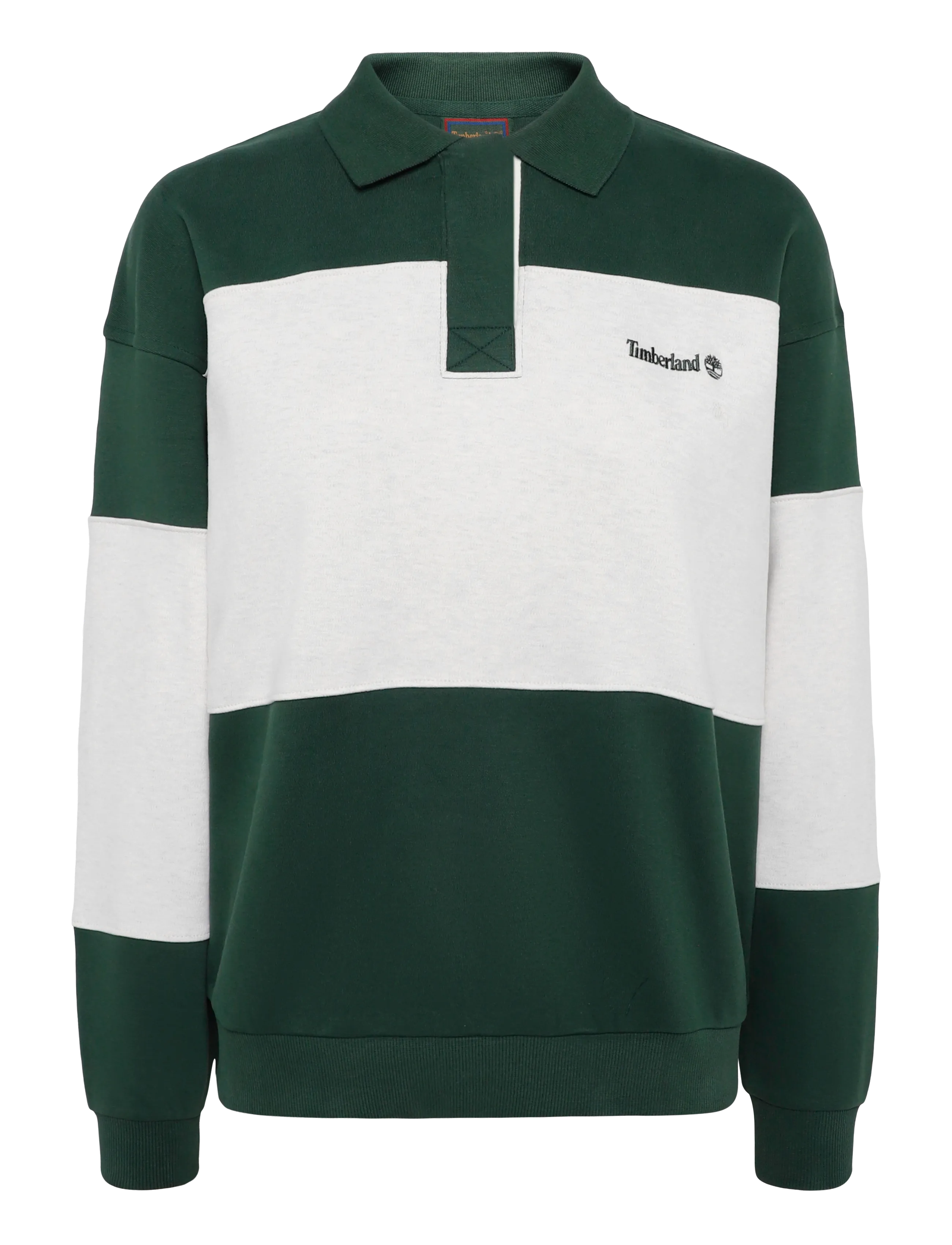 Timberland Rugby Polo Sweatshirt - New arrivals - SYCA-LIGHTOATMH / green