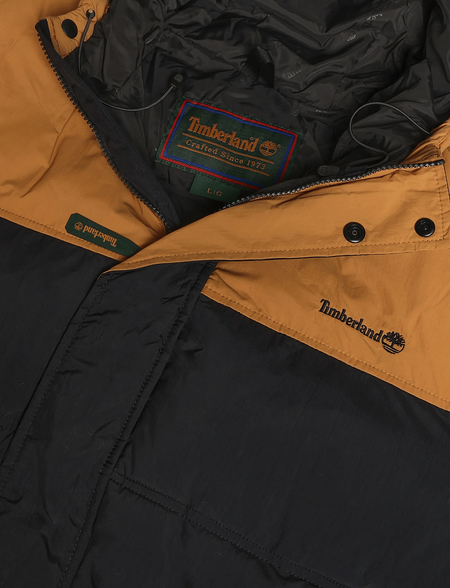 Timberland - DWR Synthetic Puffer Jacket - talvejoped - blck/wheat boot - 2