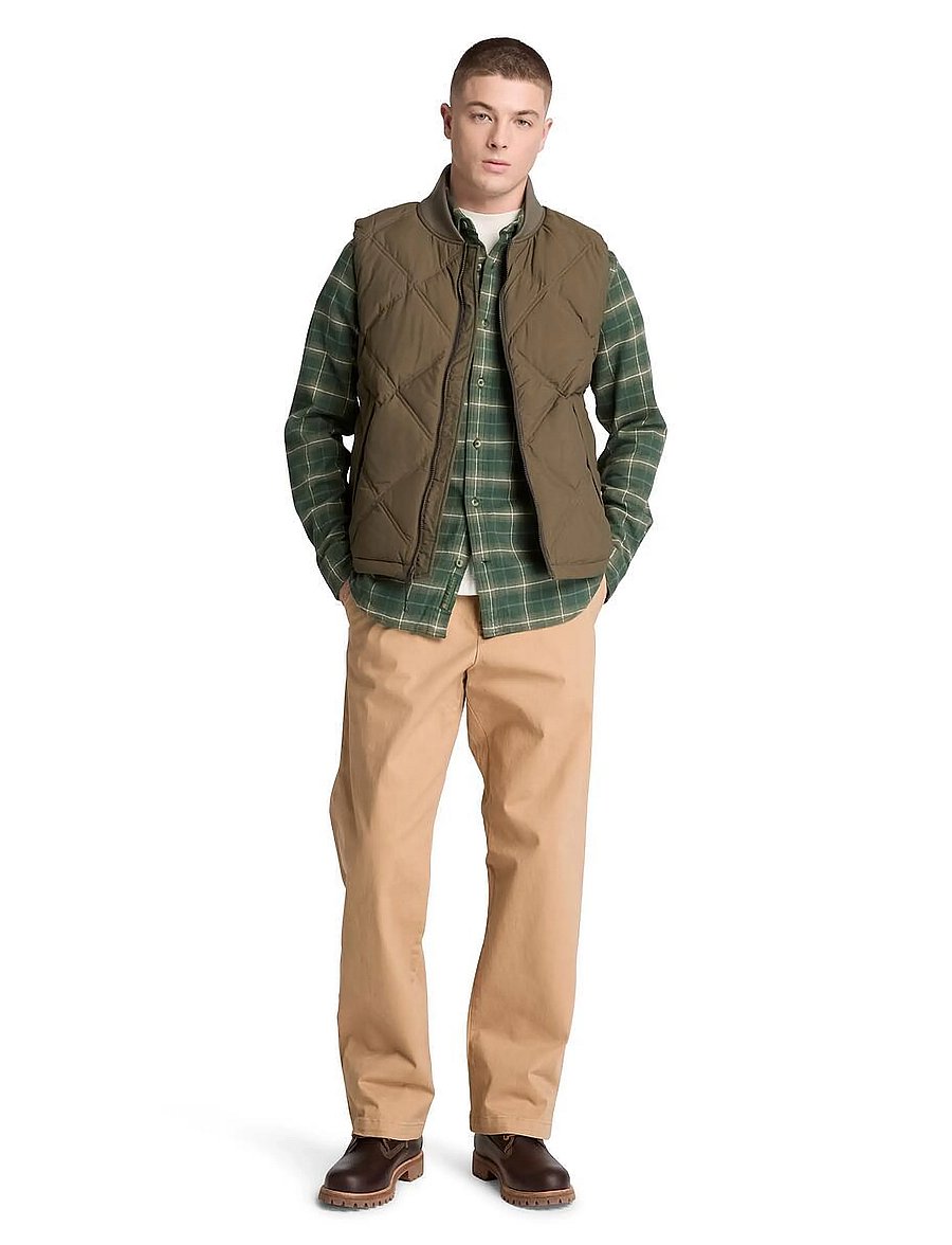 Timberland - DWR Down Puffer Vest 600FP - sea turtle - 0