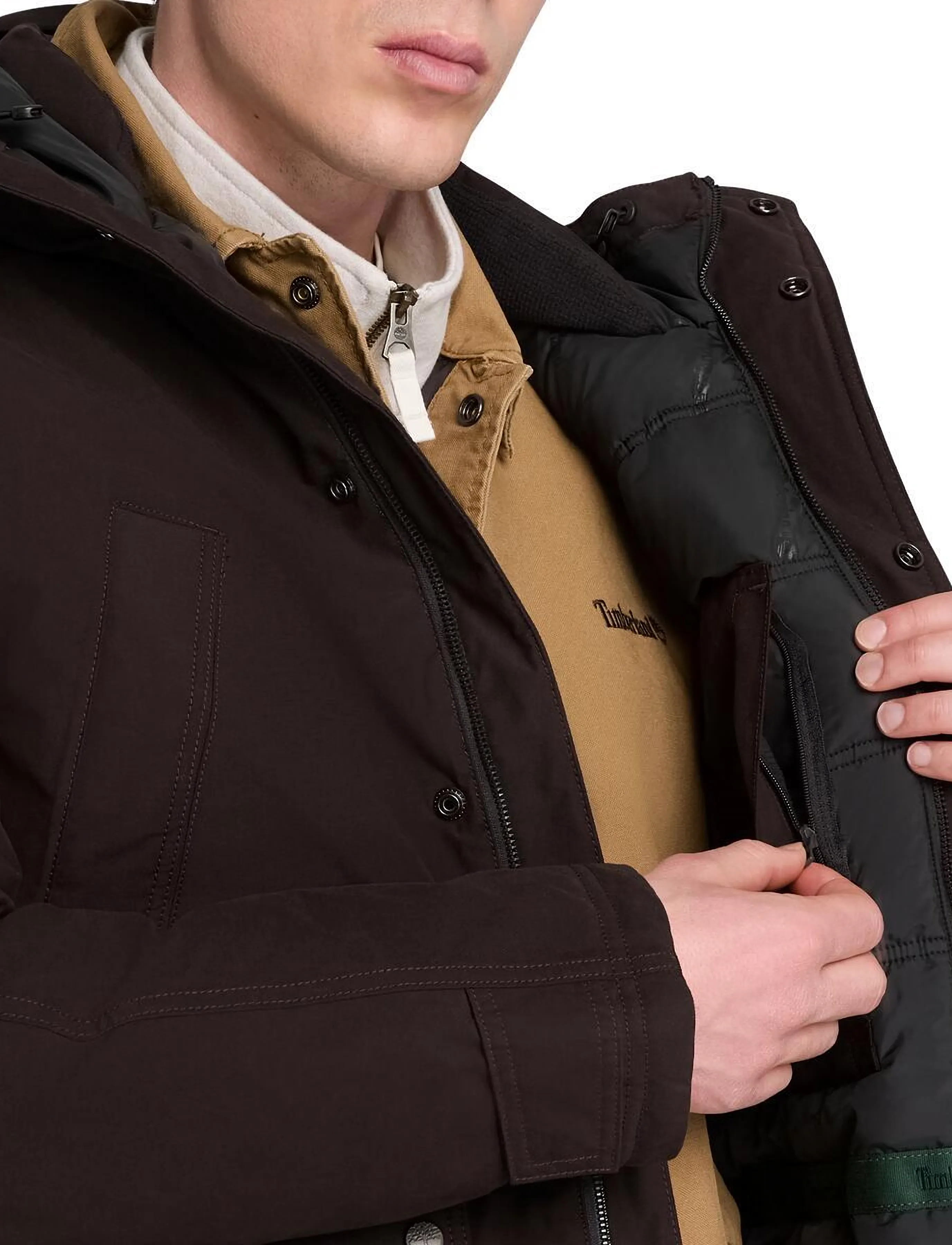 Timberland - Waterproof Parka - talvejoped - mole - 2