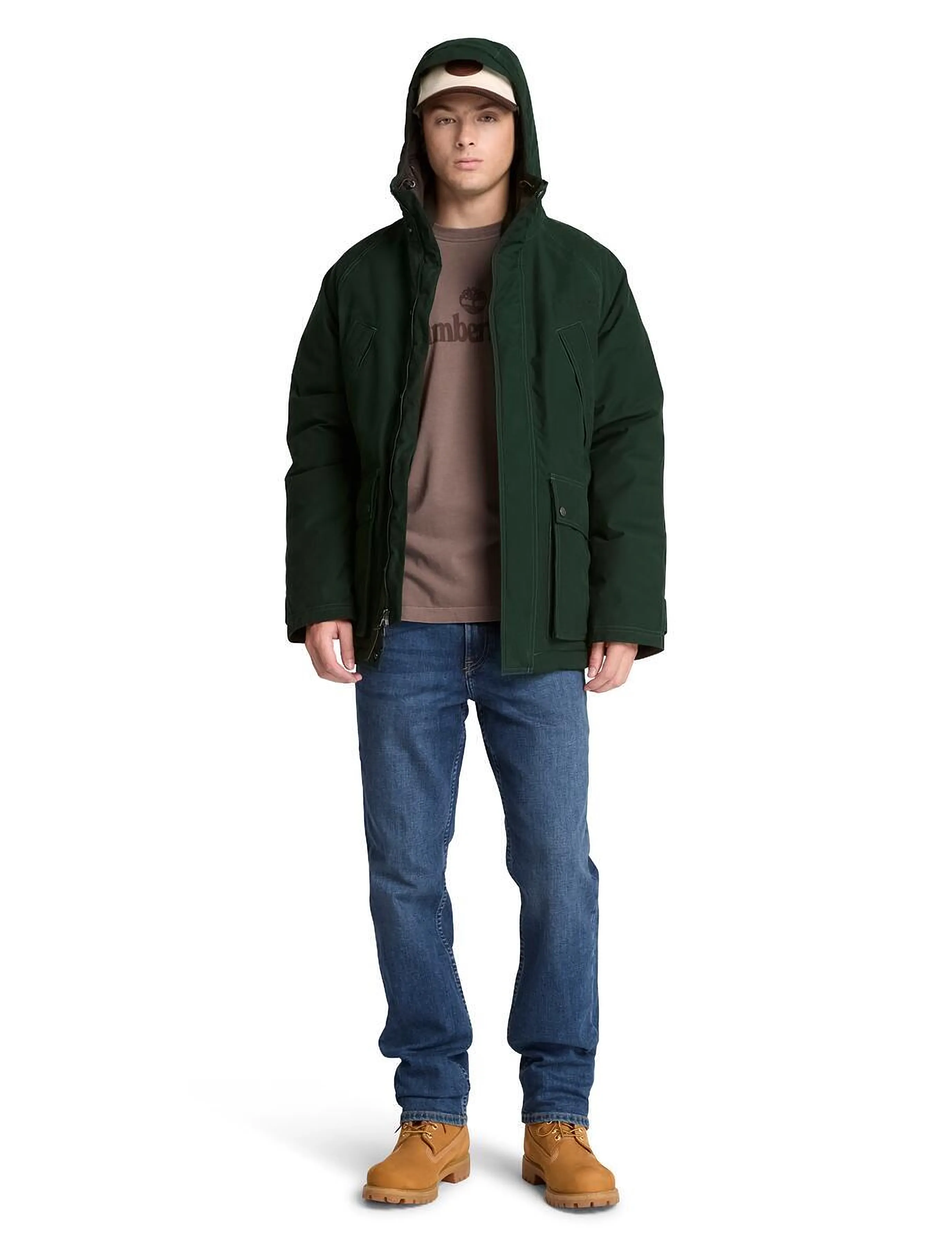 Timberland Waterproof Parka - TIMBERLAND - SCARAB / green