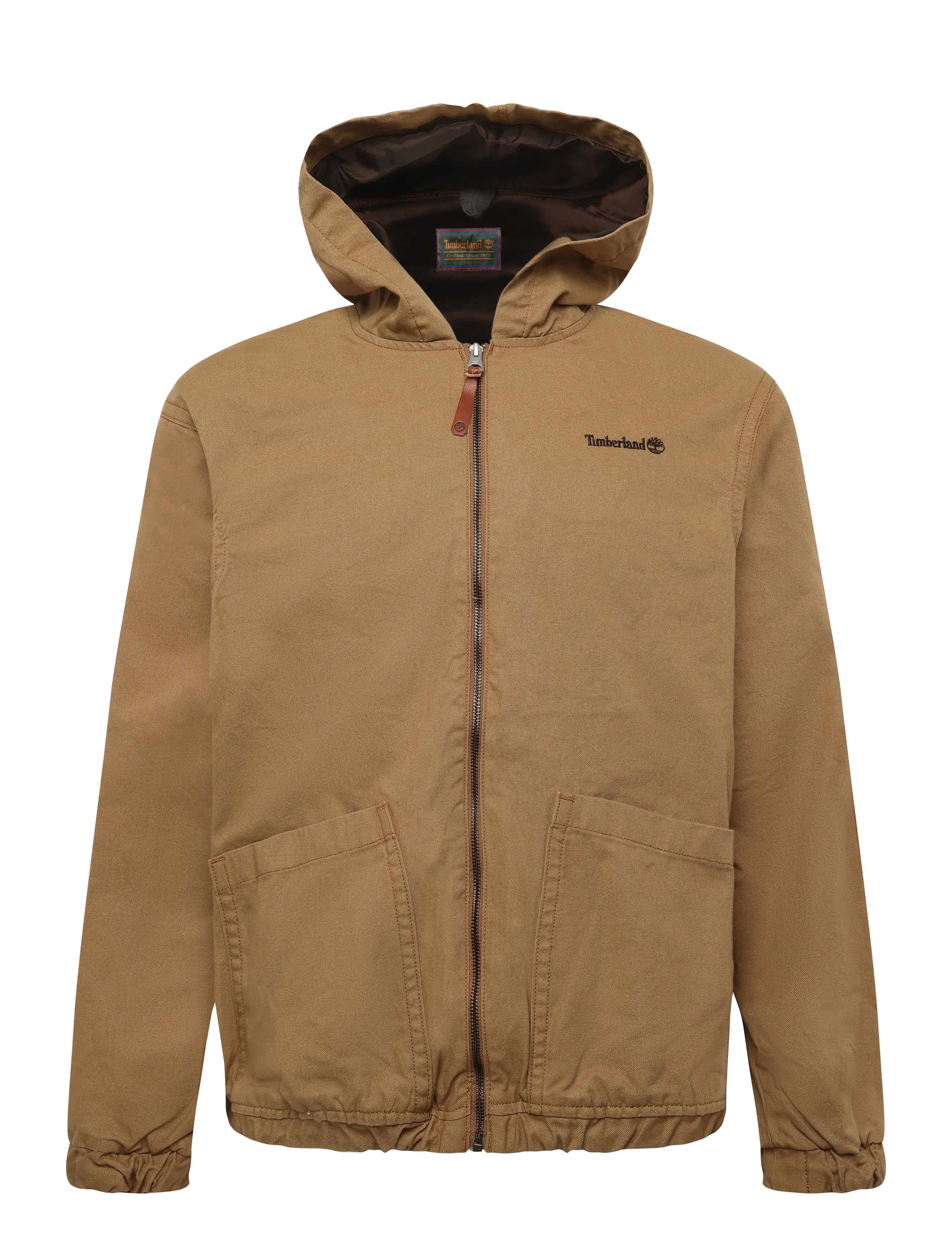 Timberland Canvas Hooded Bomber - Clothing - ERMINE / beige