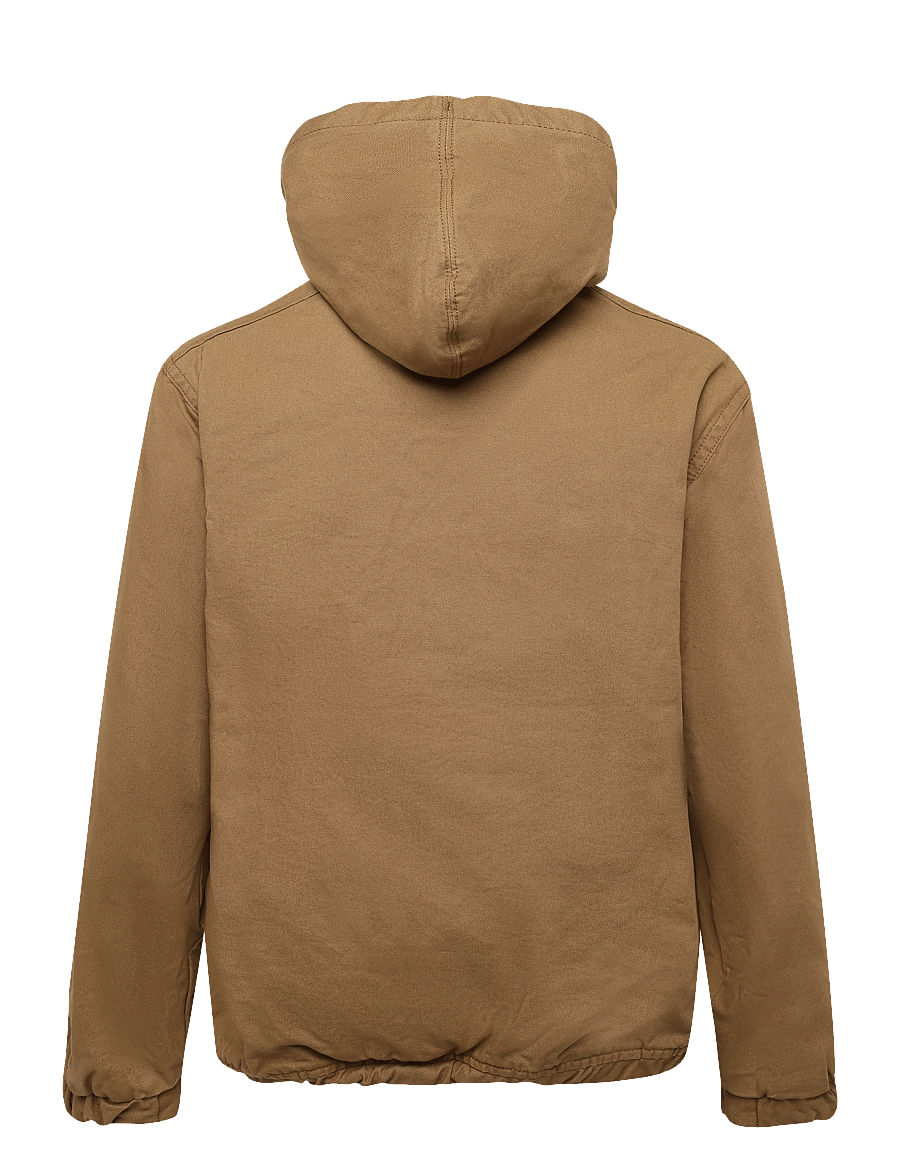 Timberland - Canvas Hooded Bomber - efterårsjakker - ermine - 1