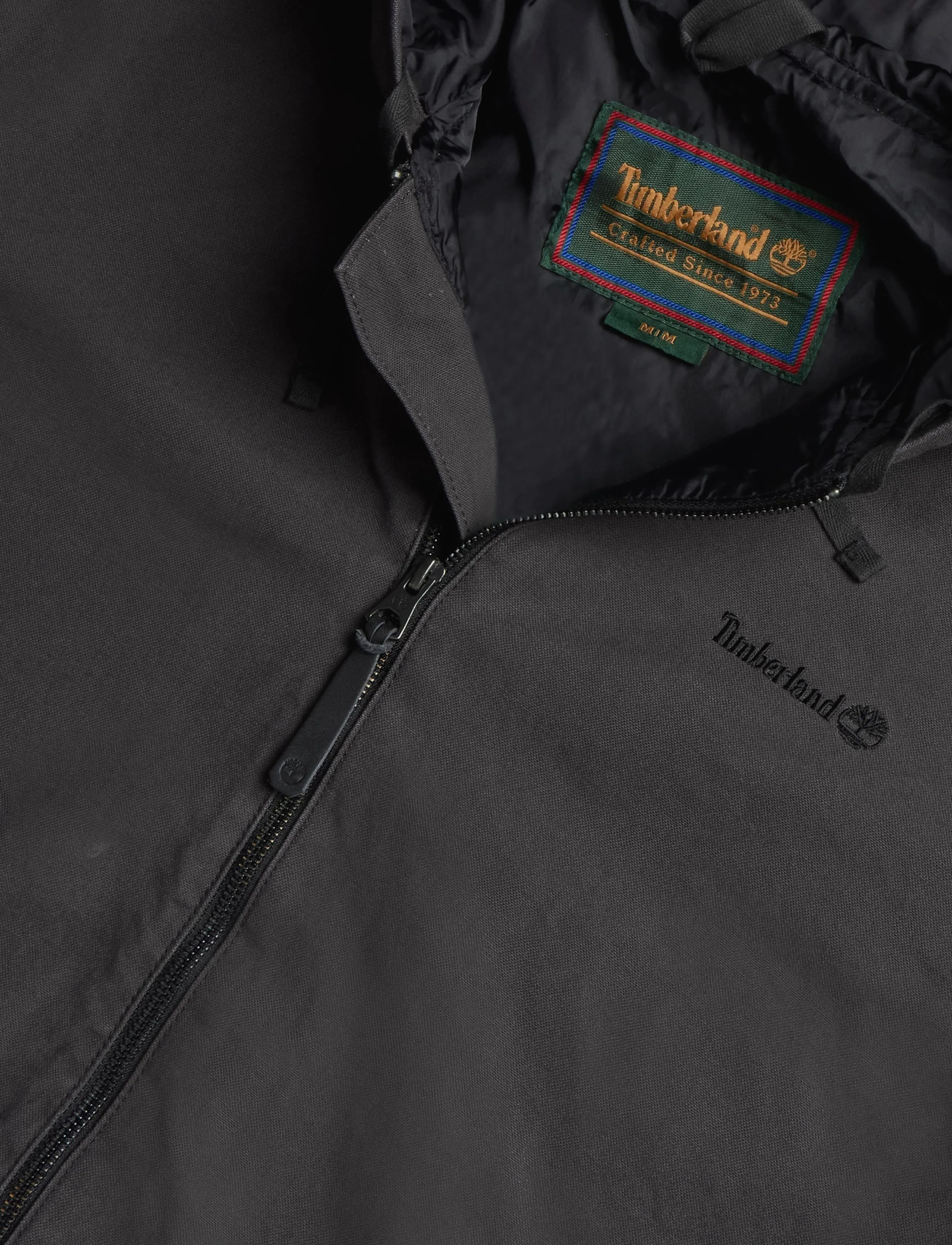 Timberland - Canvas Hooded Bomber - herbstjacken - vintage black - 2