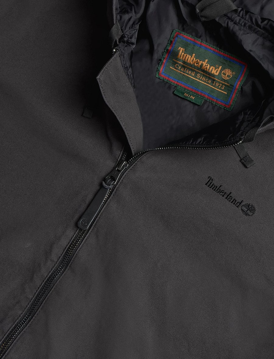 Timberland - Canvas Hooded Bomber - herbstjacken - vintage black - 2