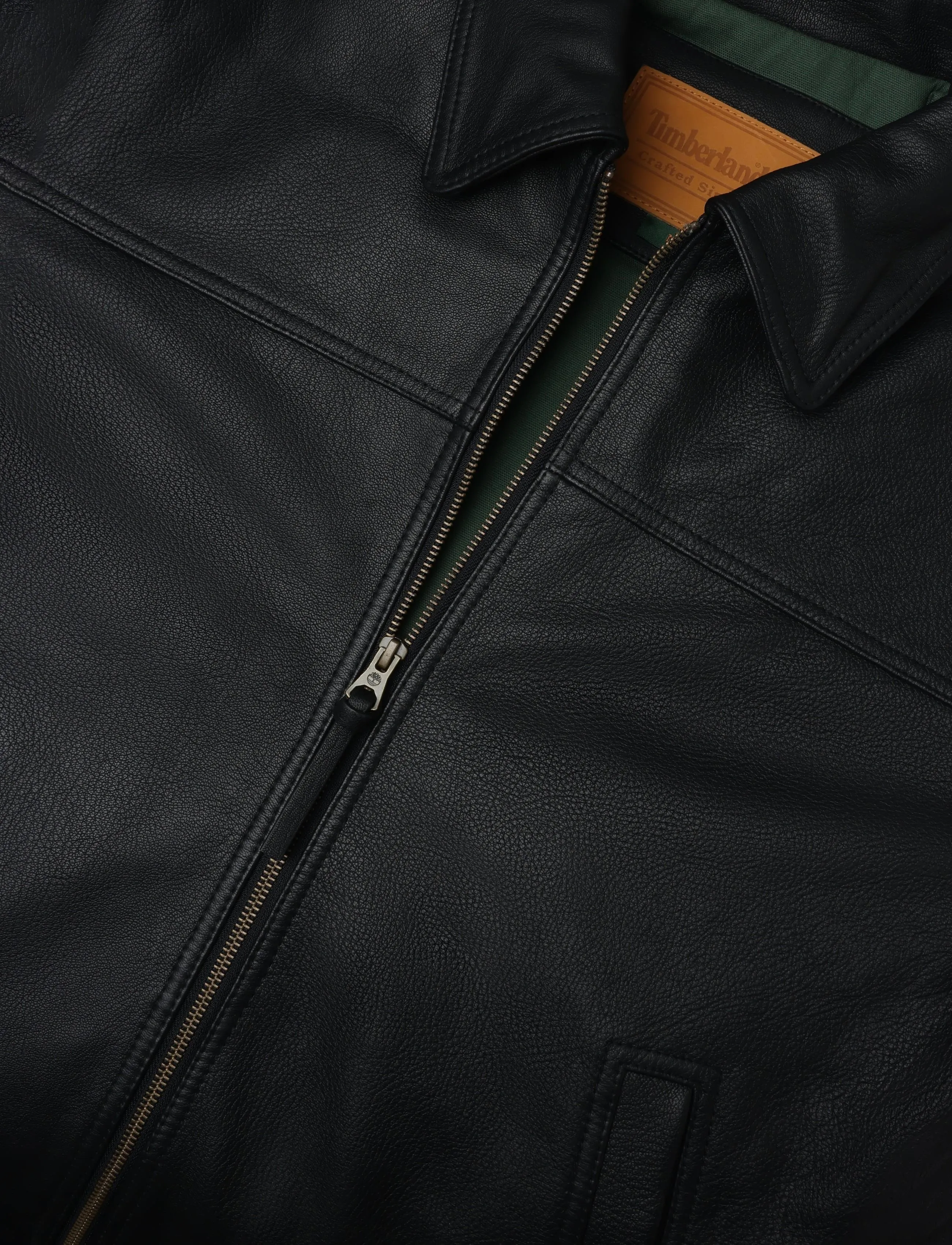 Timberland - Leather Bomber - herbstjacken - black - 2